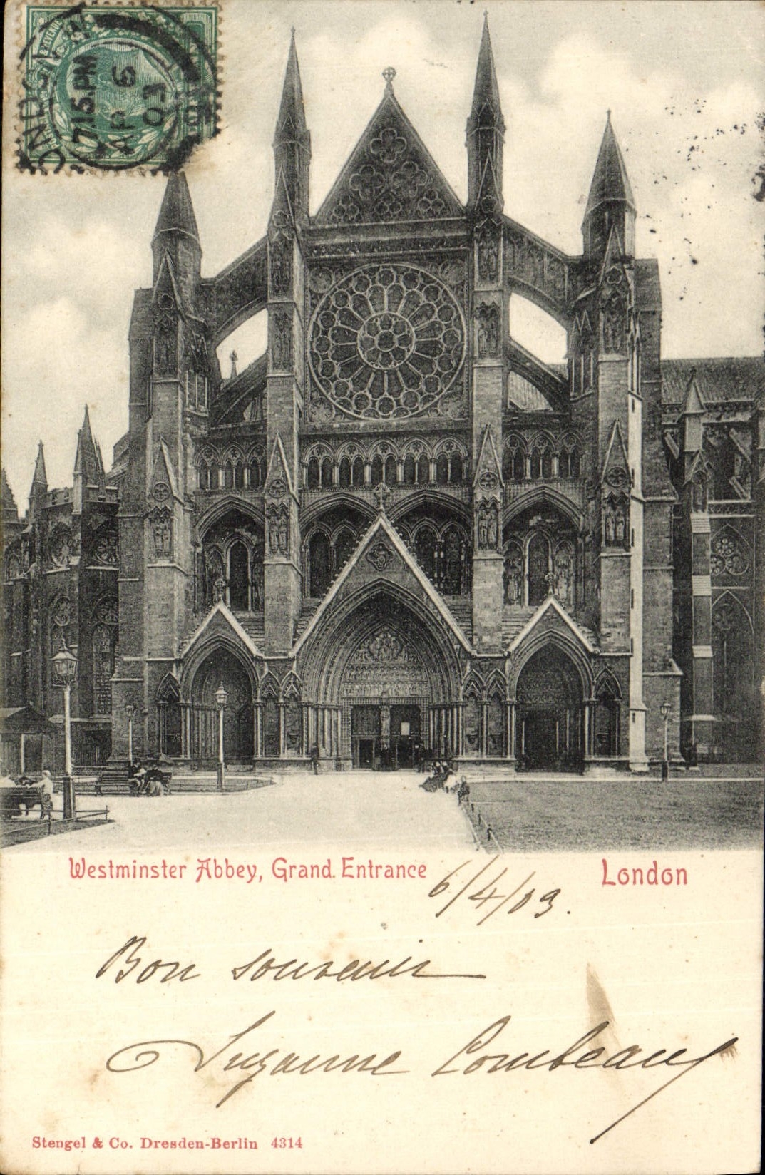 CPA Westminster Abbey Grand Entrance London