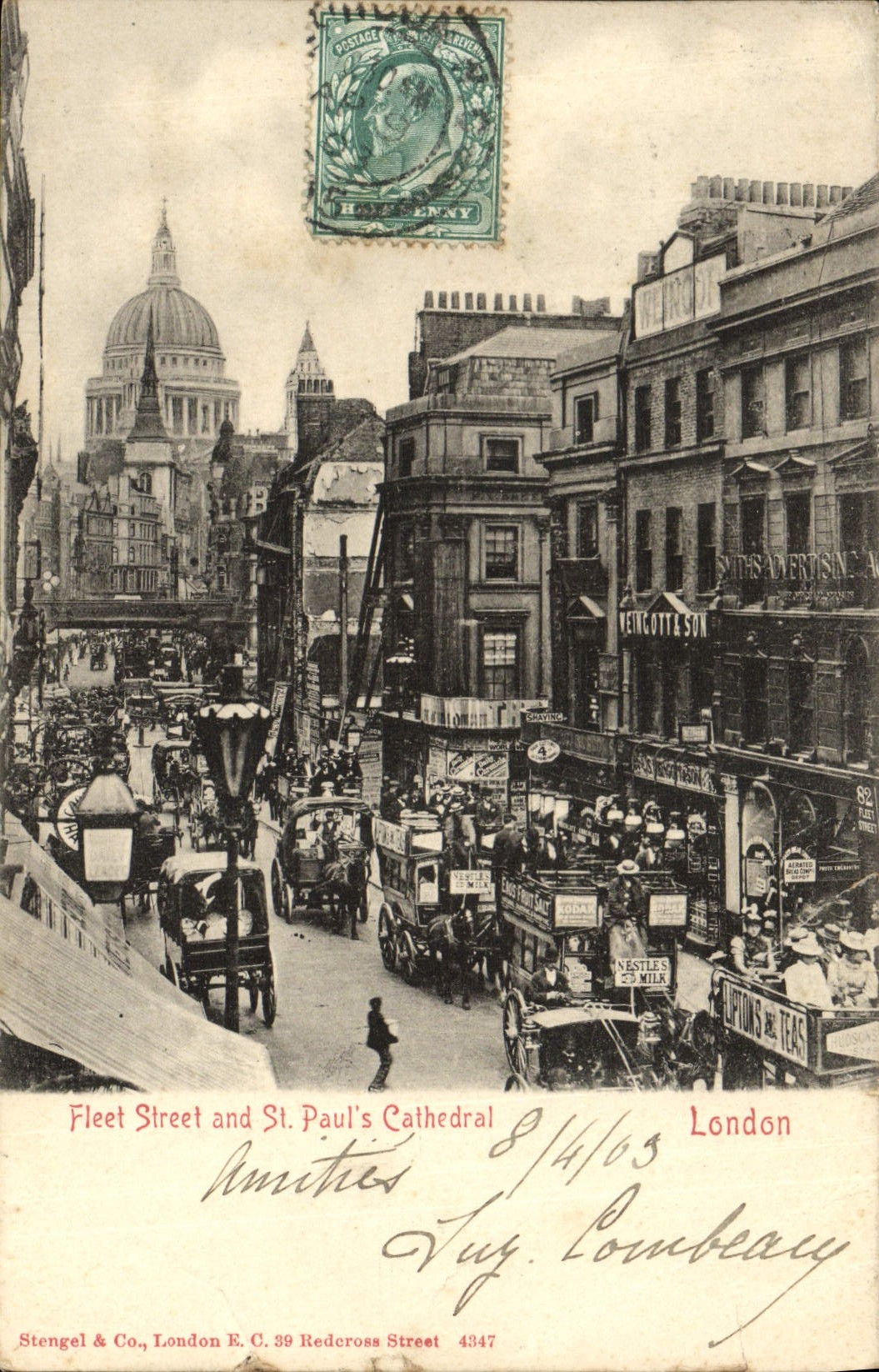 CPA Fleet Street and St Paul's Cathdral London
