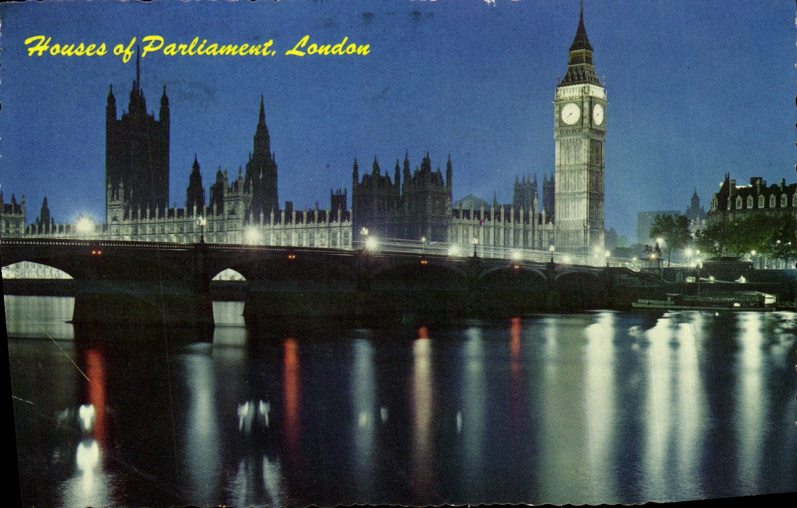 MODERN CARD House off Parliament London