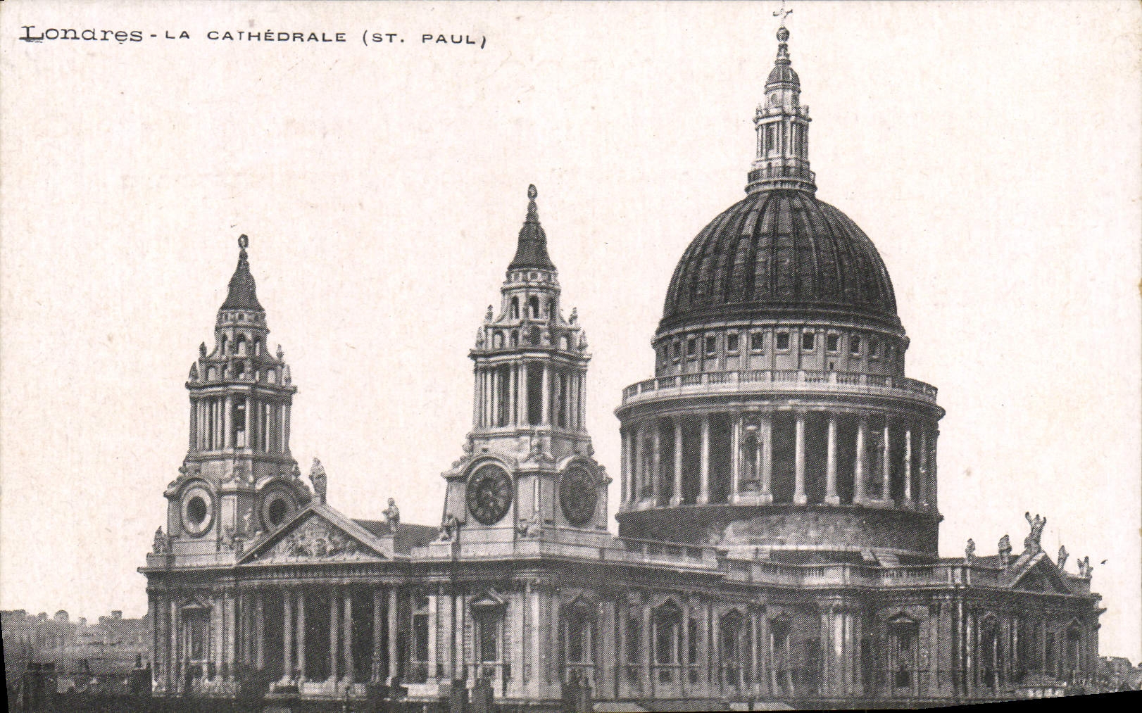 CPA Londres La Cathedrale St Paul