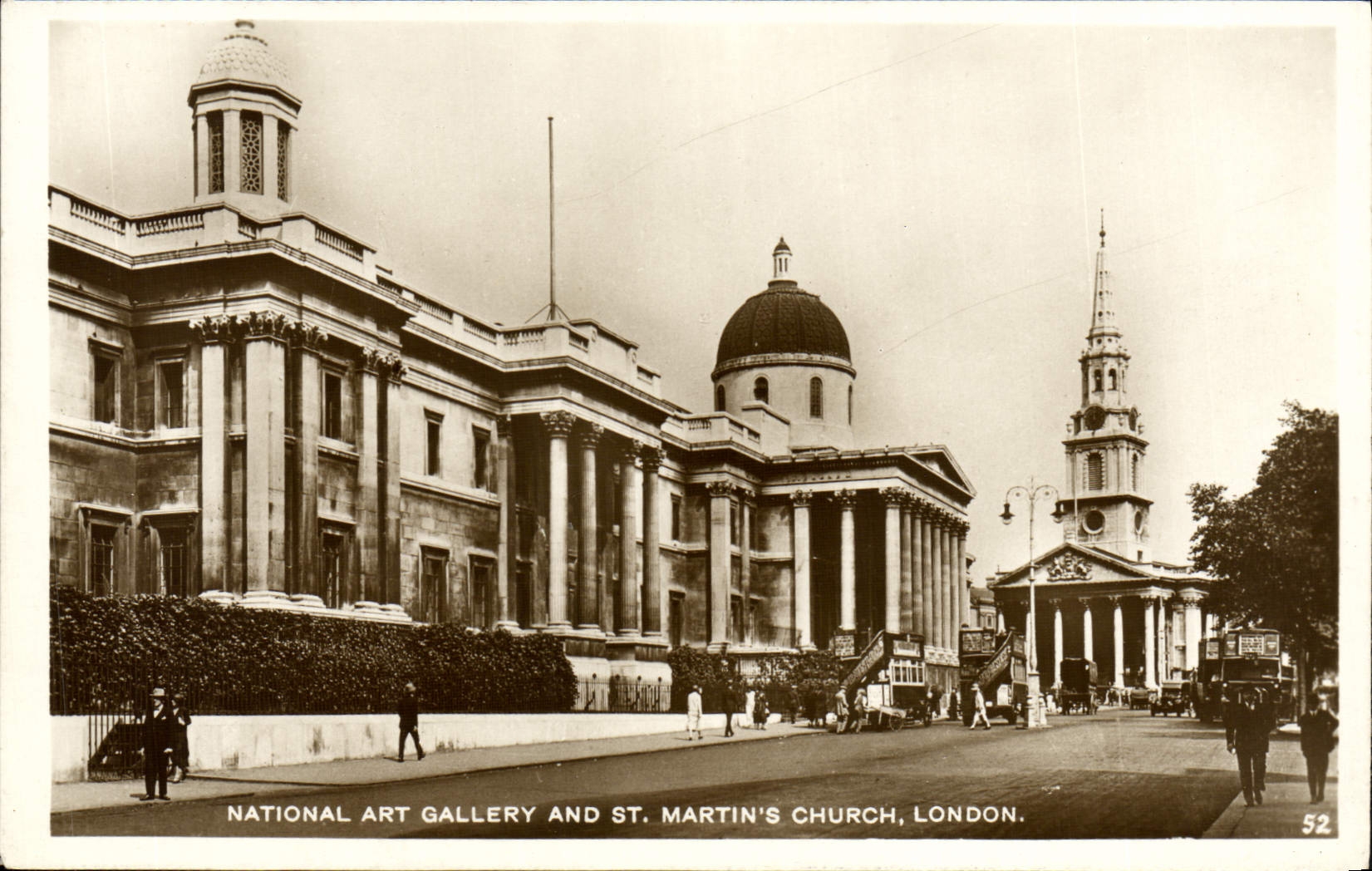 CPA National Art Gallery And St Martin's Church London