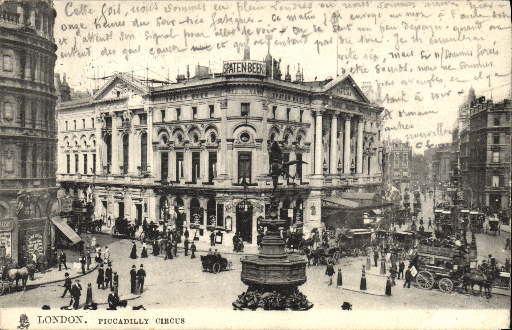 CPA London Piccadilly Circus