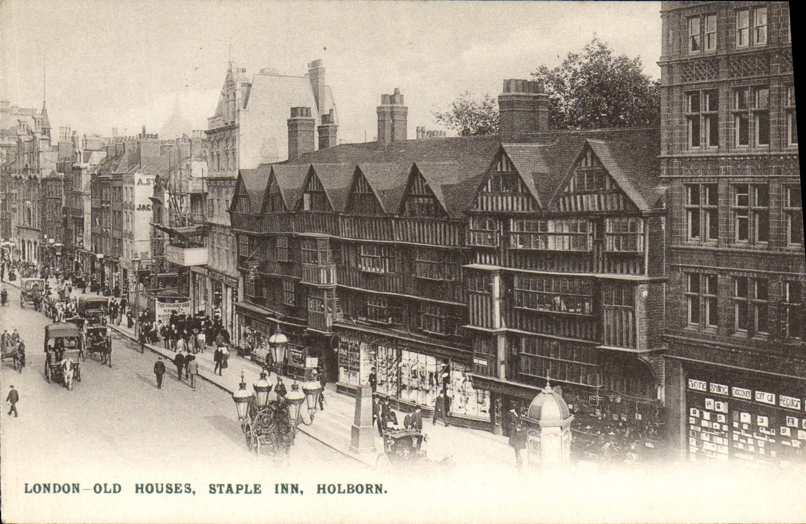 CPA London Old Houses Staple Inn Holborn