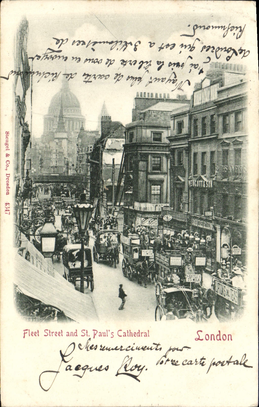 CPA Fleet Street And St Paul's Cathedral London