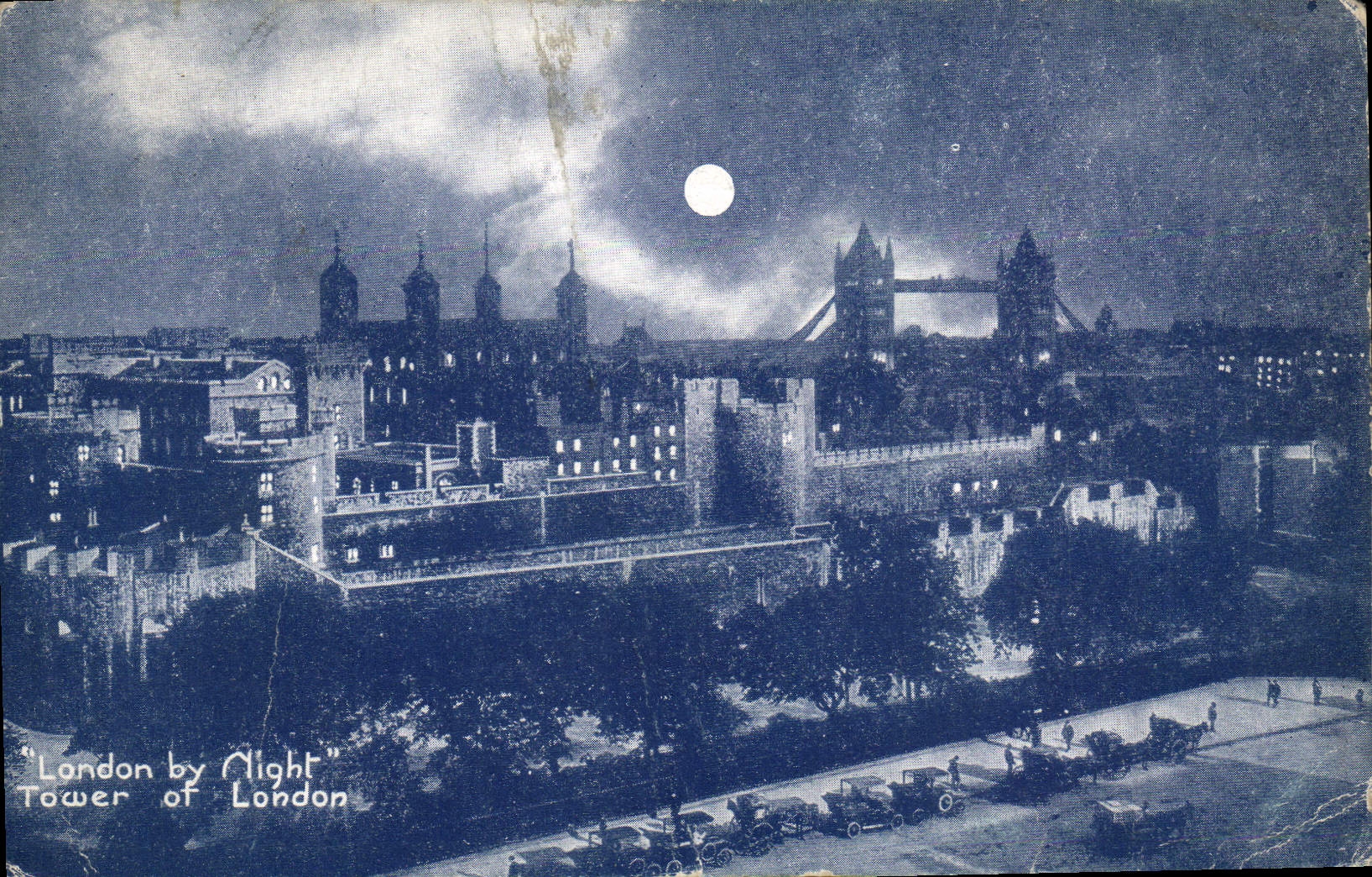 CPA London Of Night London Tower Of London