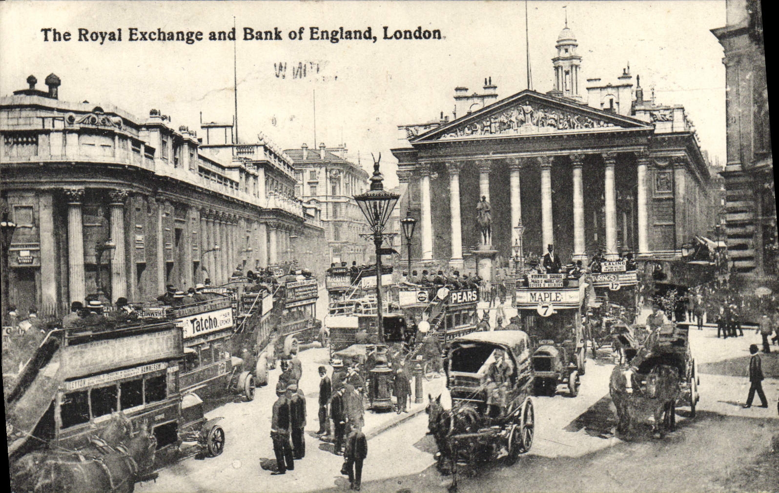 CPA The Royal Exchange And Bank Of England London