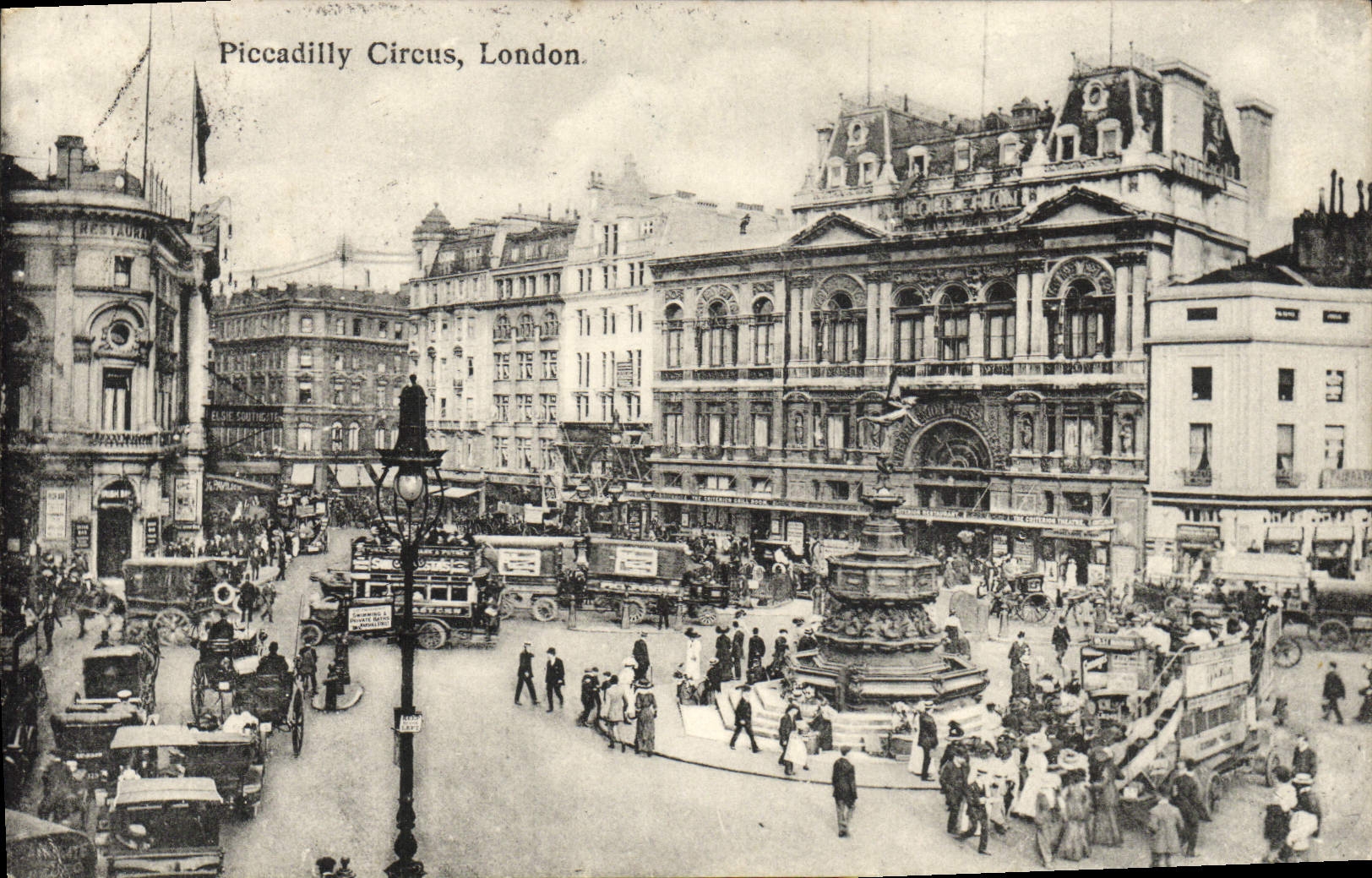 CPA Piccadilly Circus London