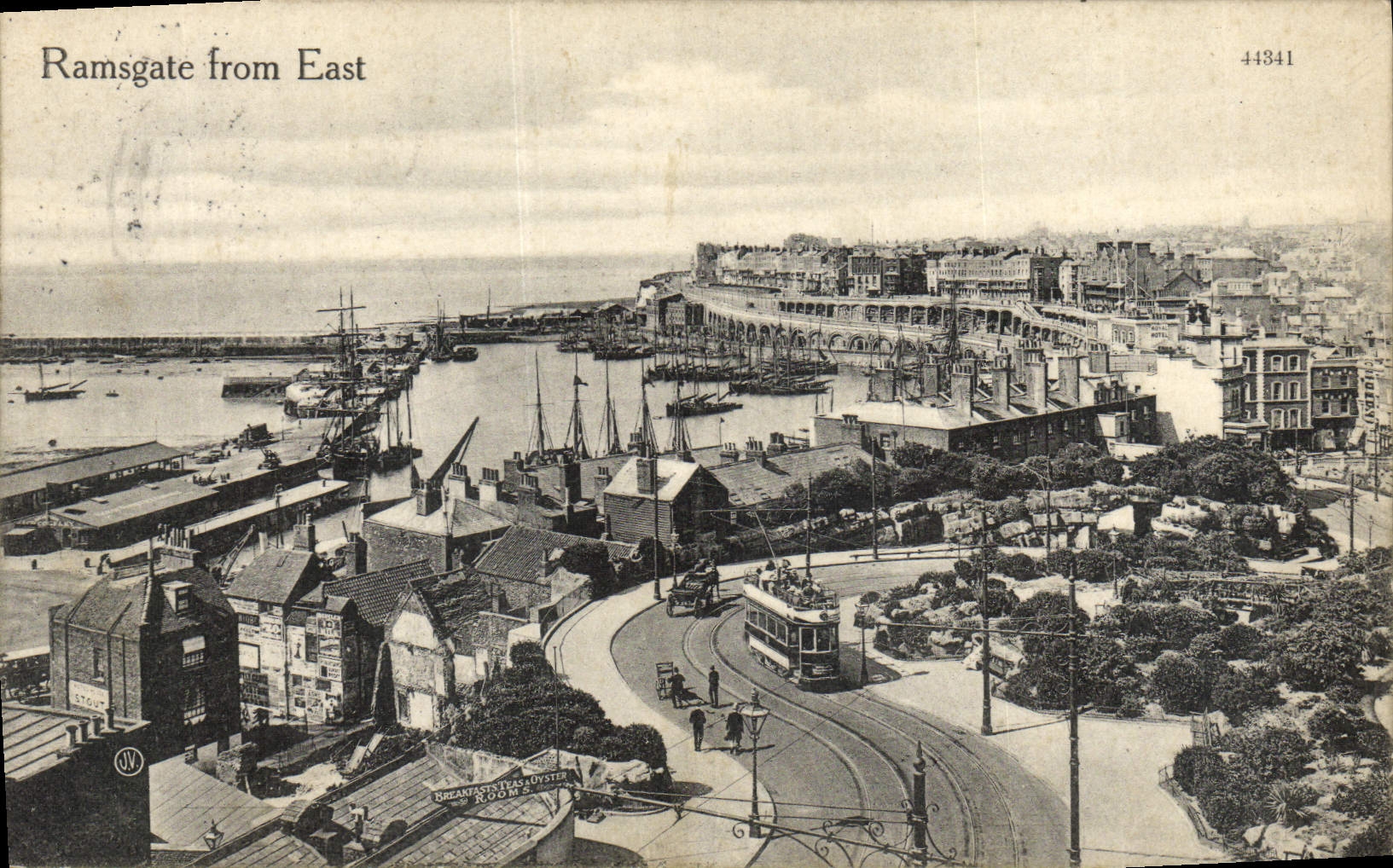 VINTAGE POSTCARD Ramsgate From East