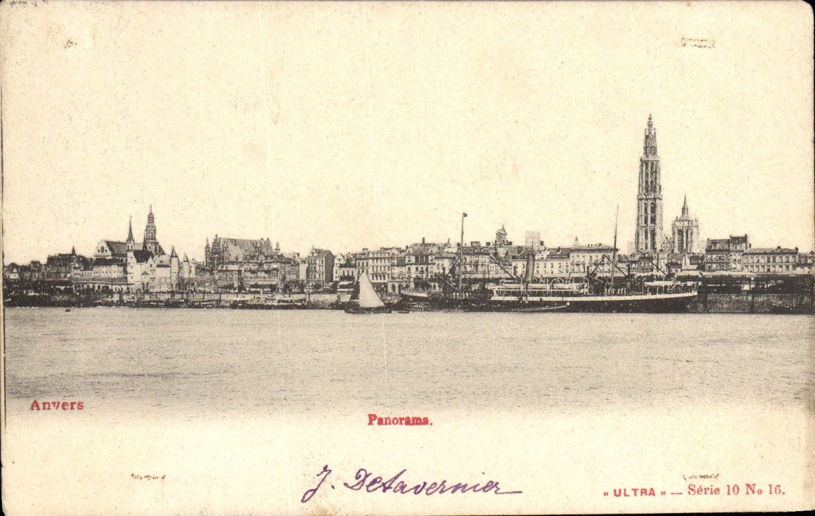 CPA Anvers Panorama