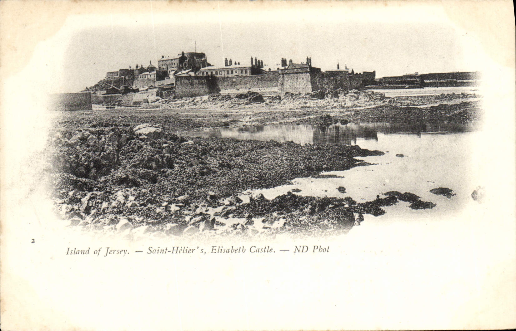 CPA Jersey Saint Helier Elisaheth Castle