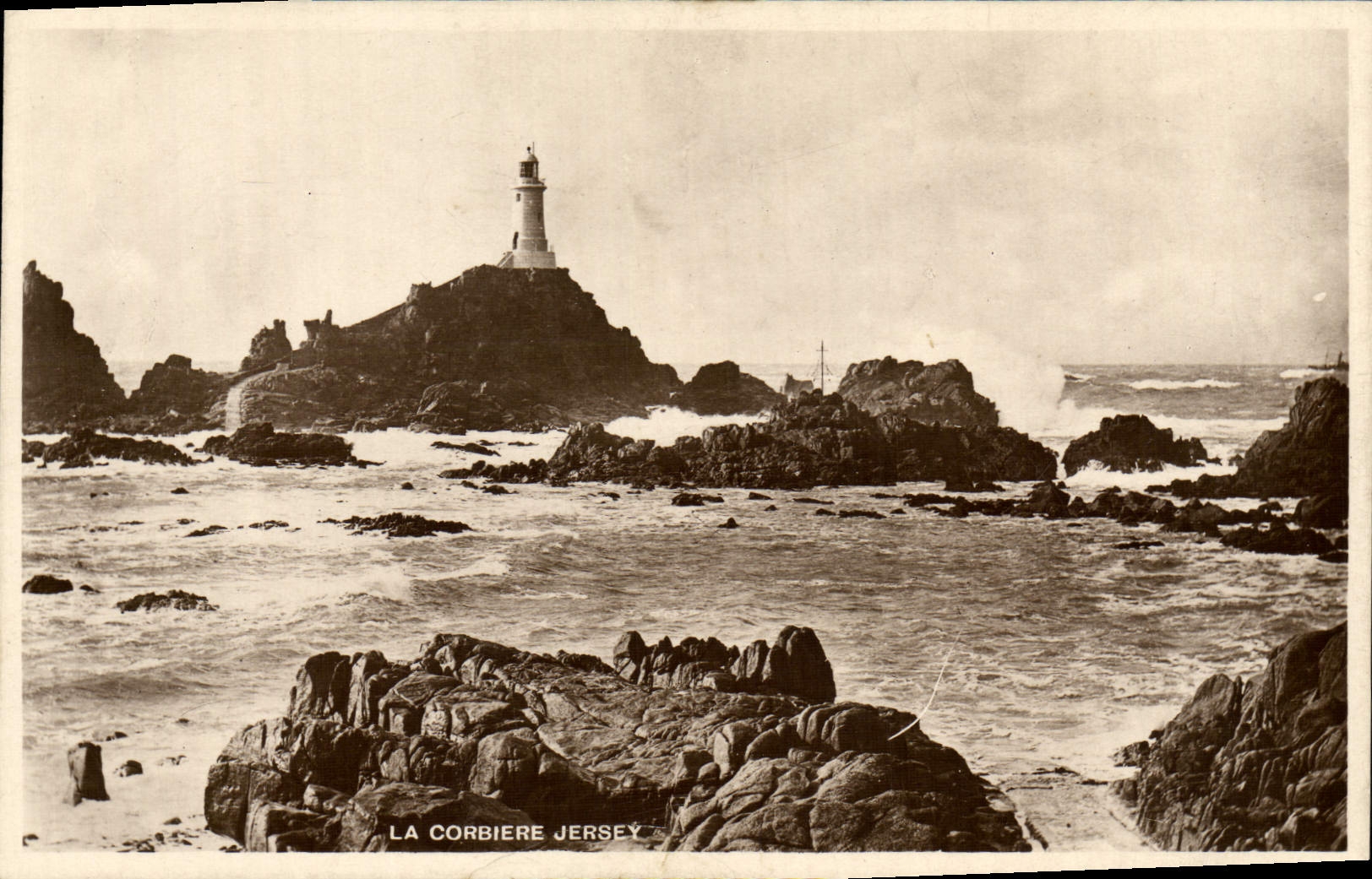CPA La Corbiere Jersey Phare