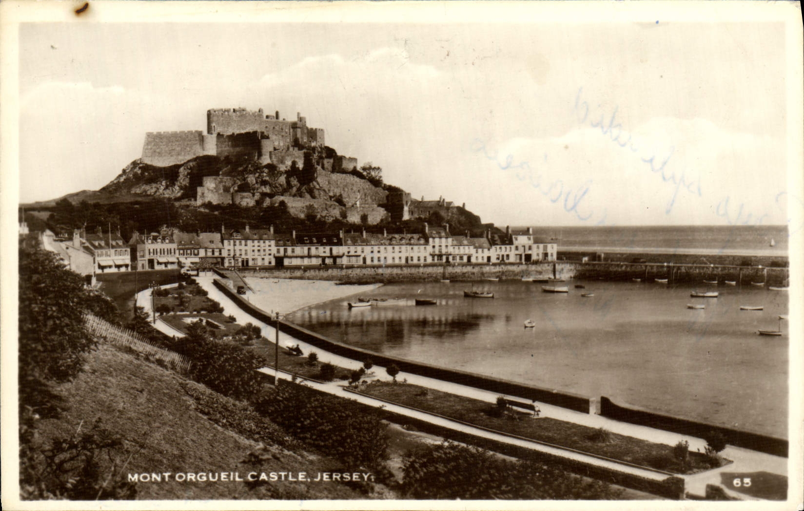 CPA Mont Orgueil Castel Jersey