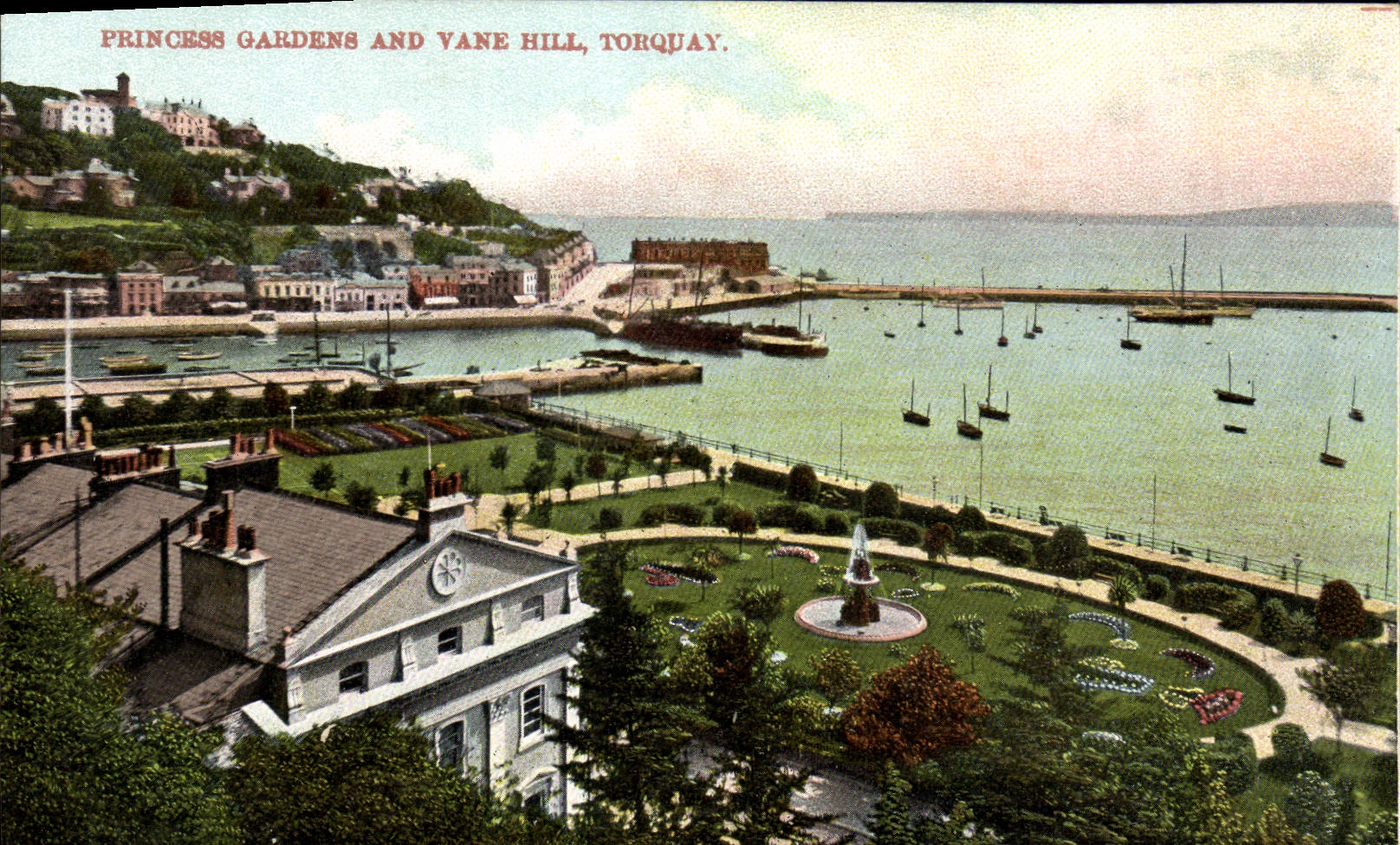 CPA Princess Gardens And Vane Hill Torquay
