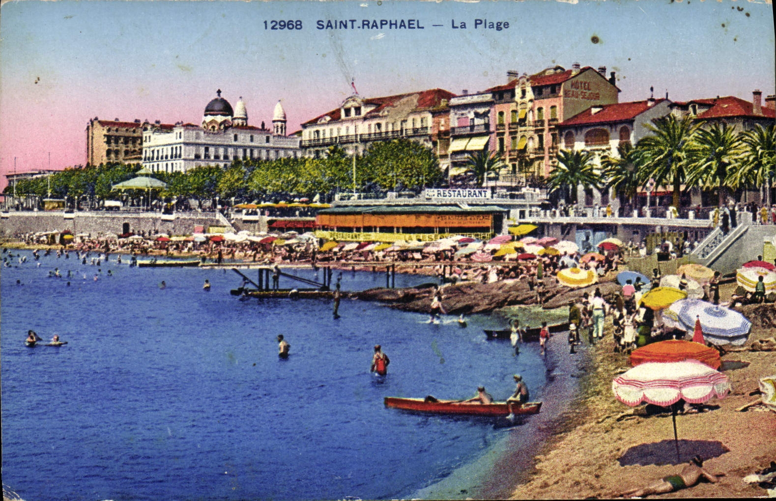 CPA Saint Raphael La Plage