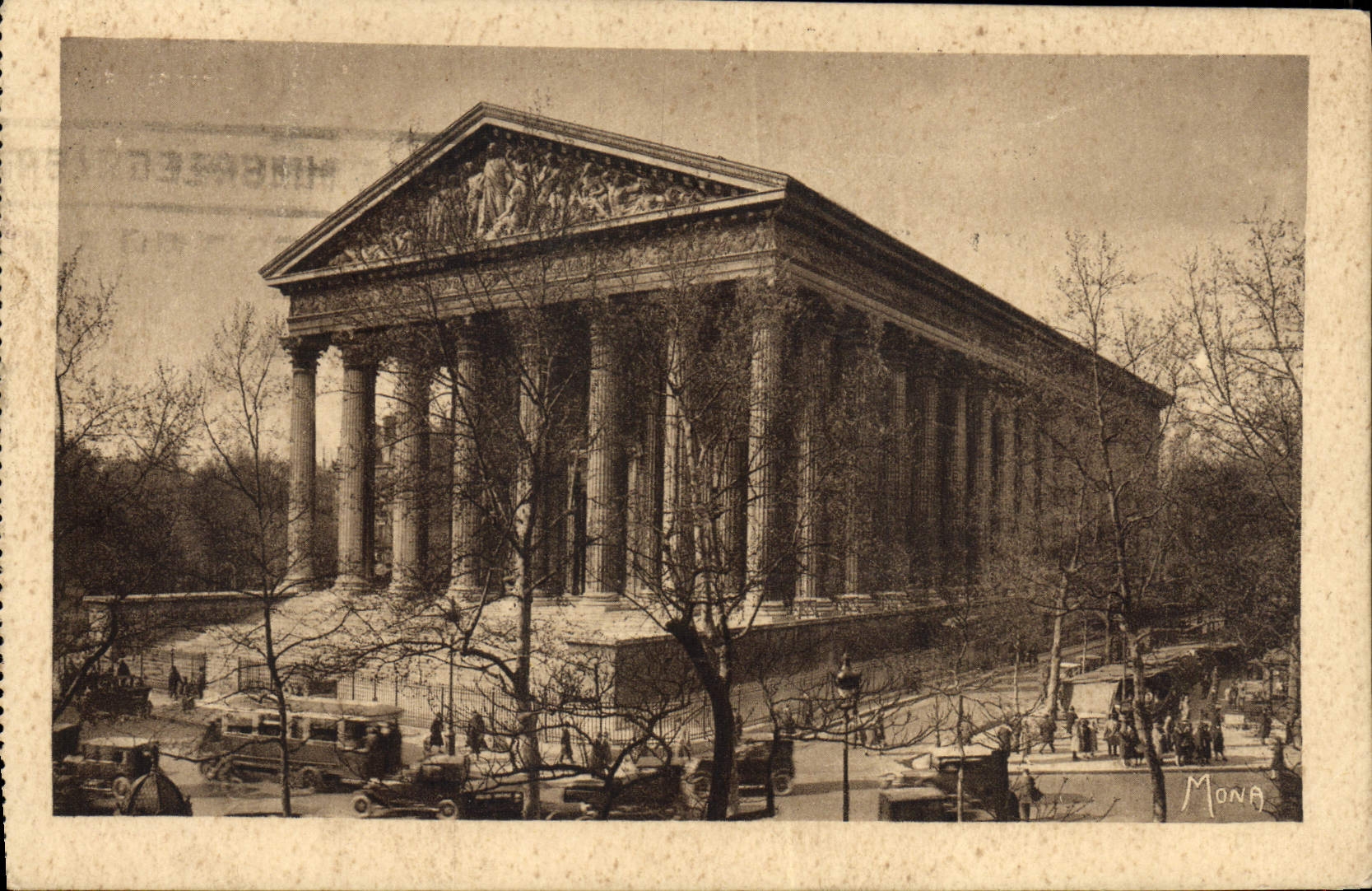 CPA Les Jolis Coins De Paris La Madeleine
