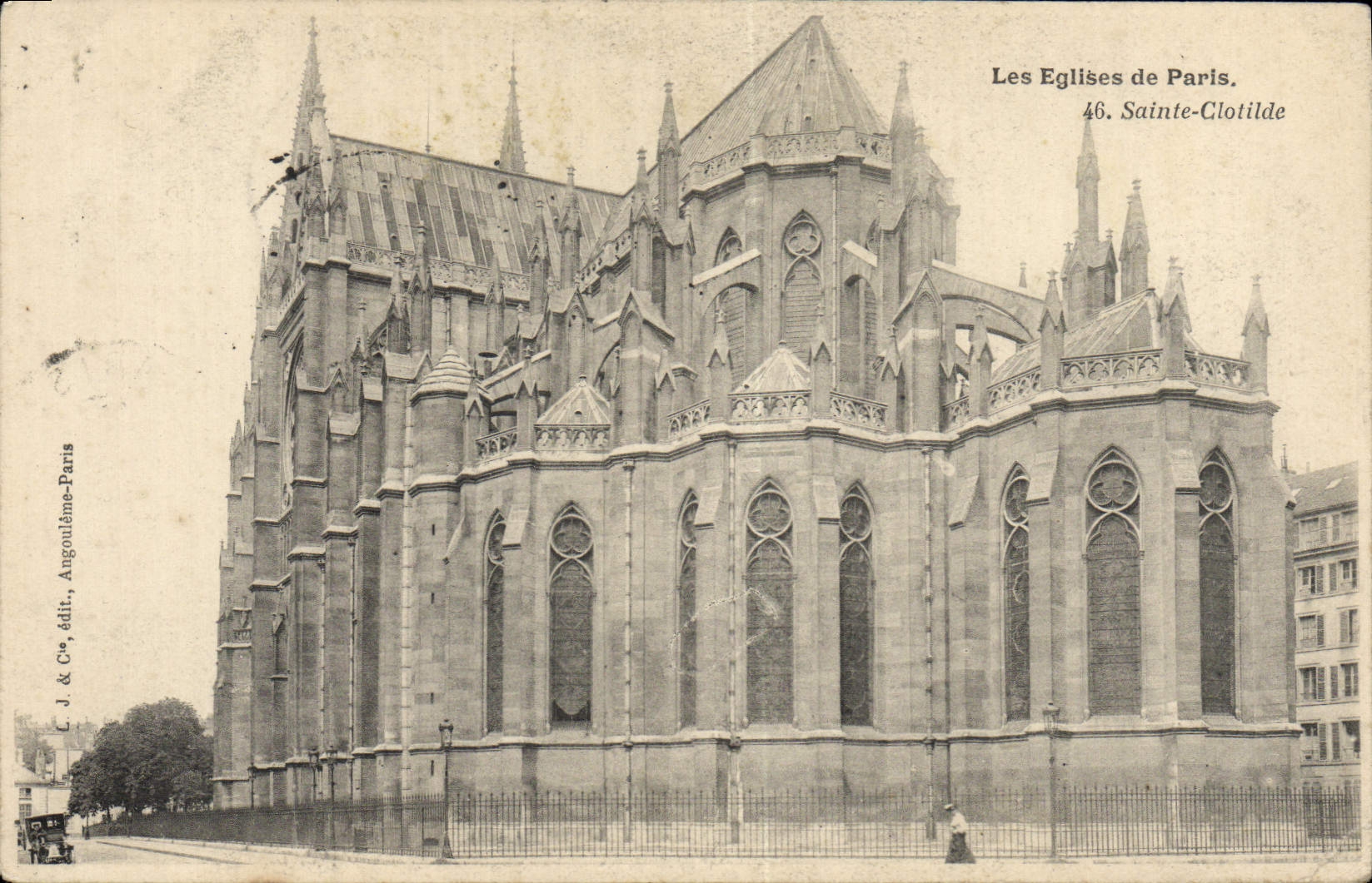 CPA Les Eglises De Paris Sainte Clotilde