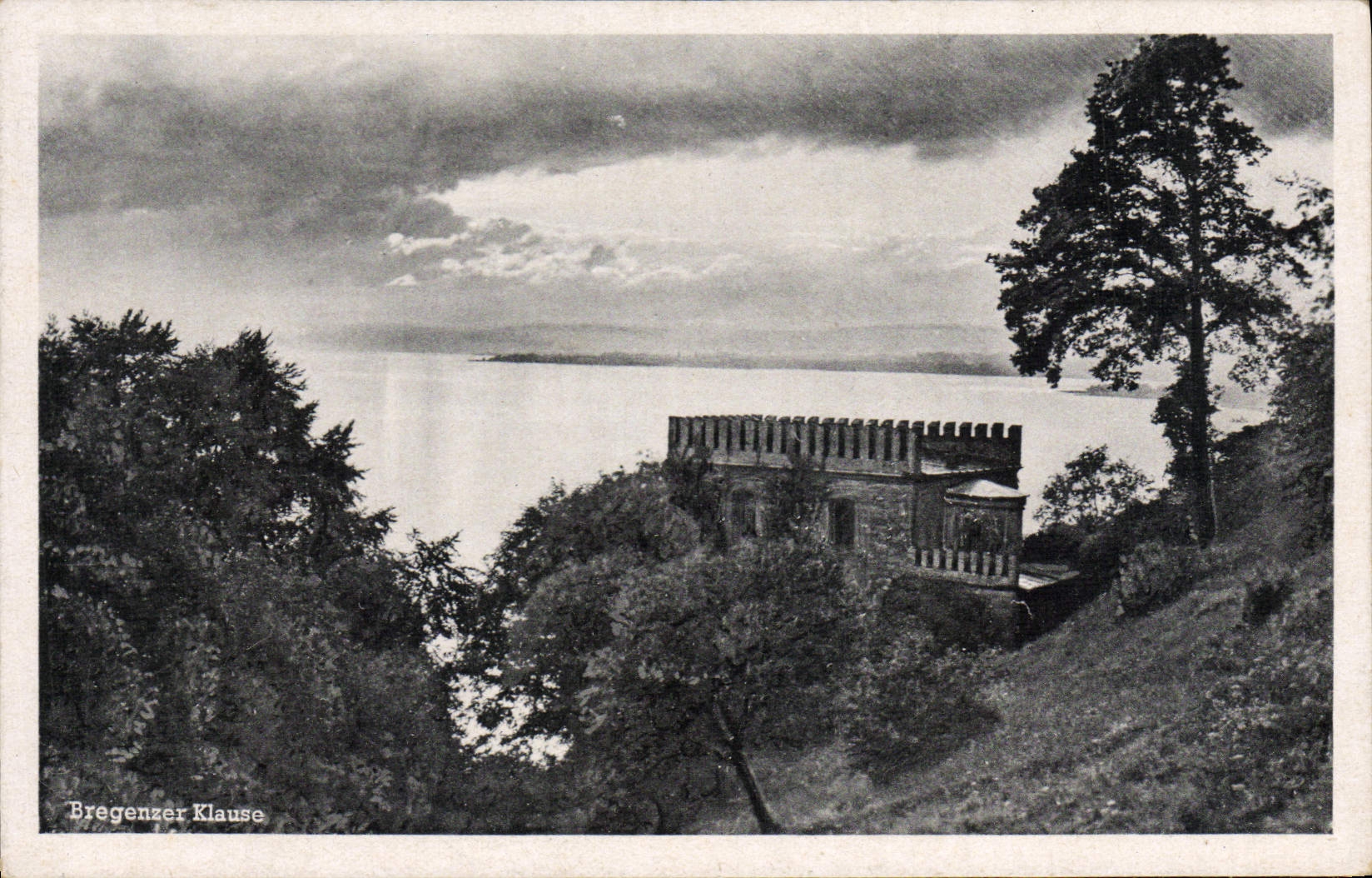 VINTAGE POSTCARD Bregenzer Klause