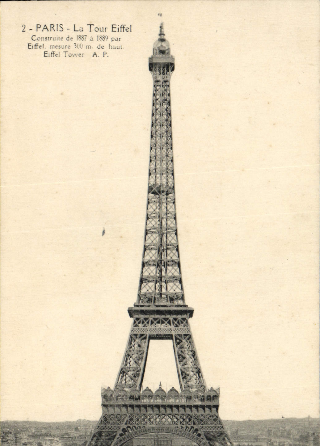 CPA Paris La Tour Eiffel