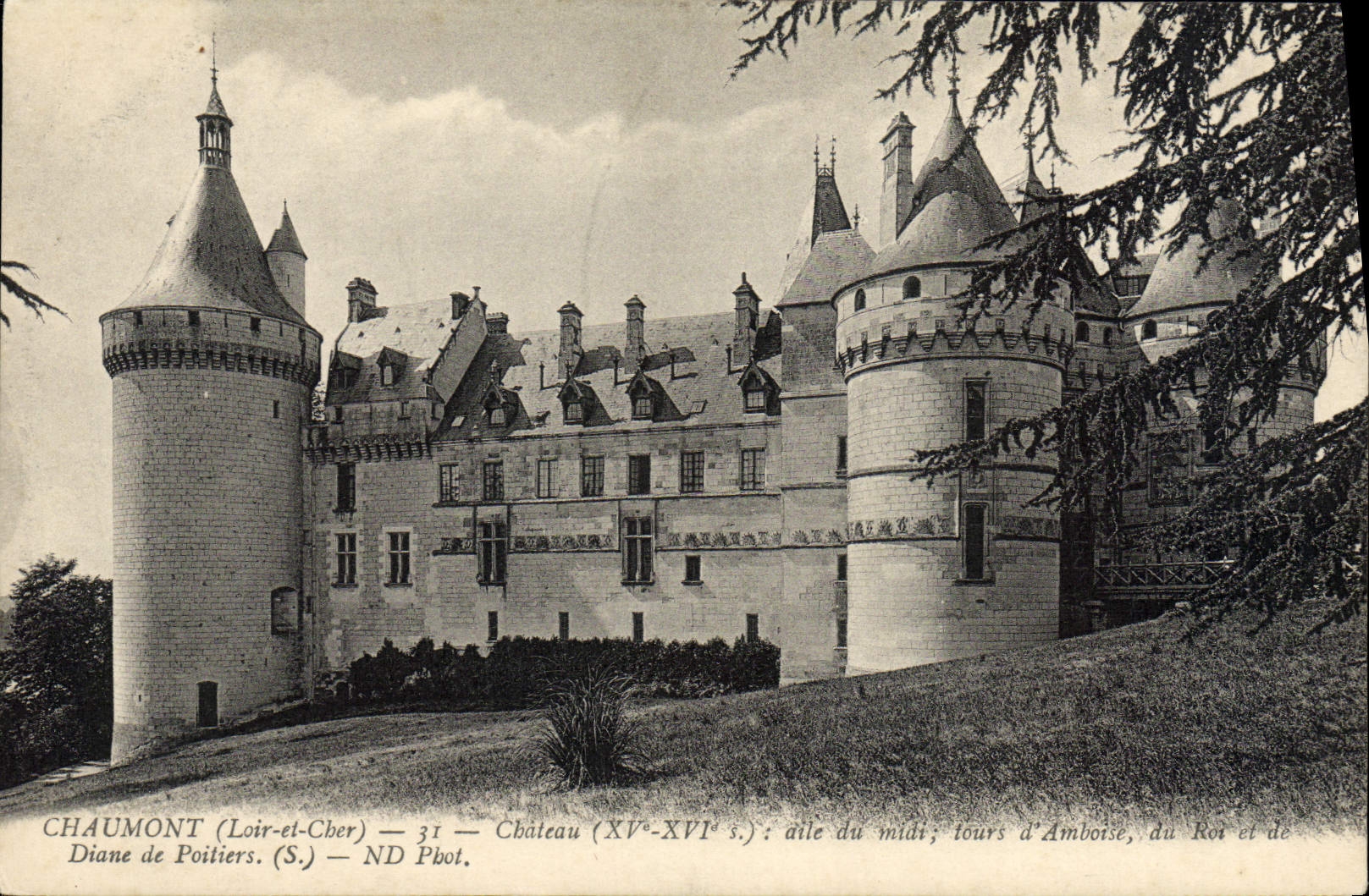CPA Chaumont Chateau 