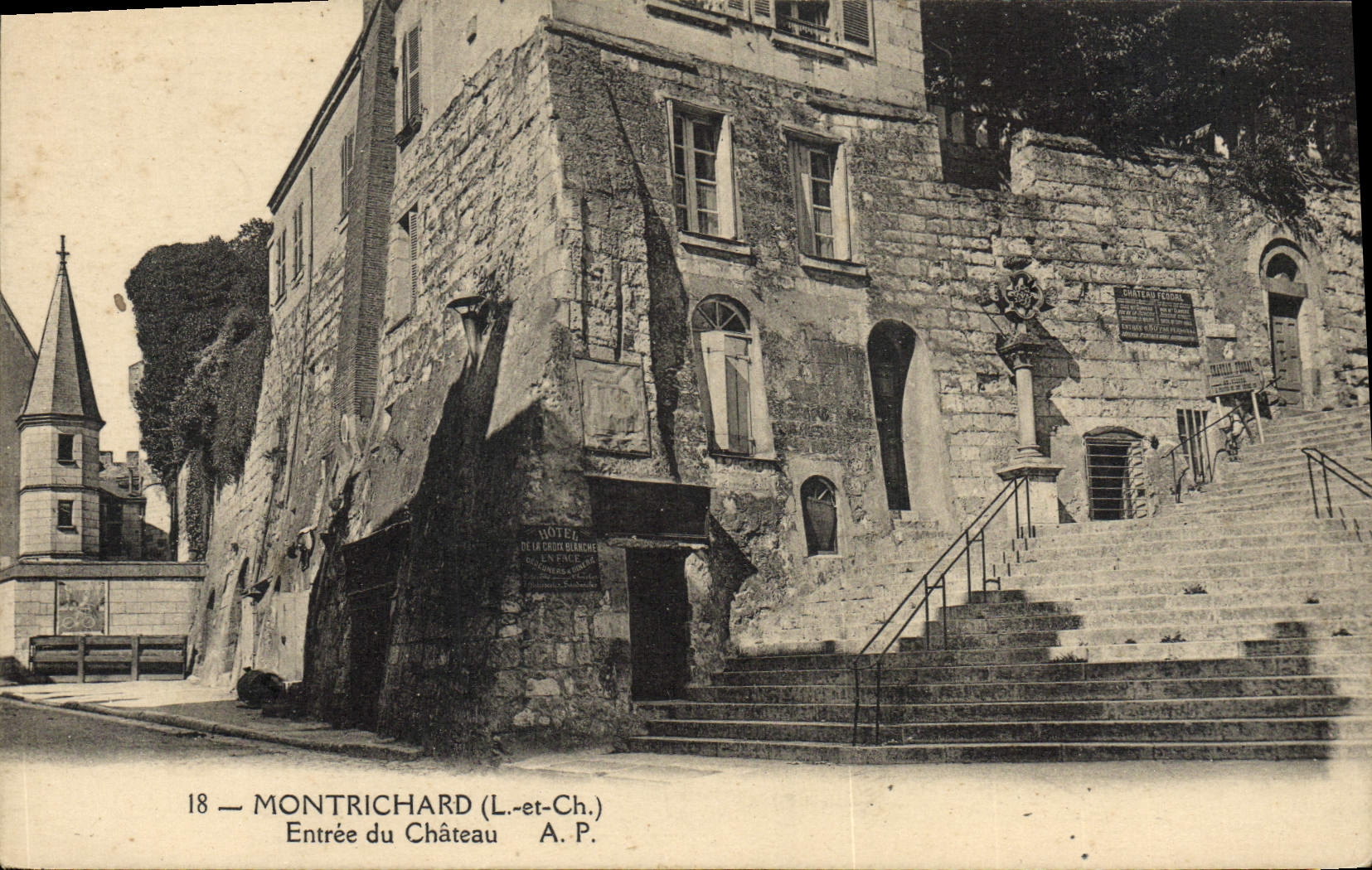 CPA Montrichard Entree du Chateau
