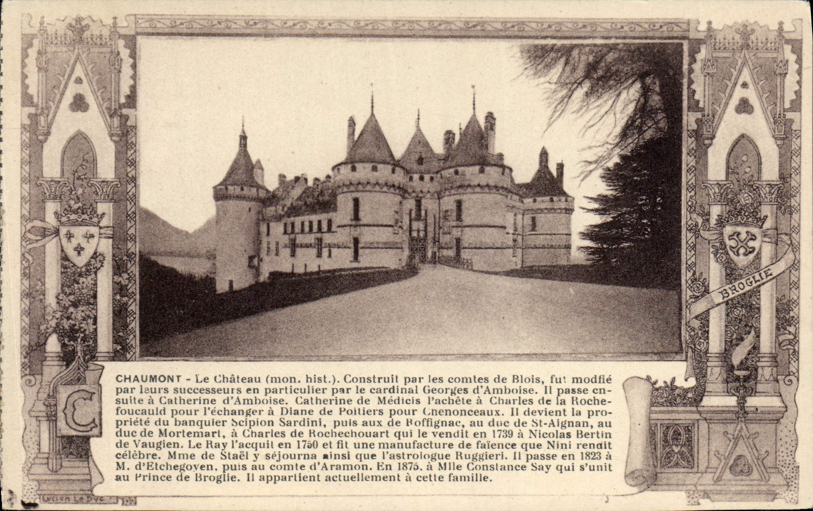 CPA Chaumont Le Chateau