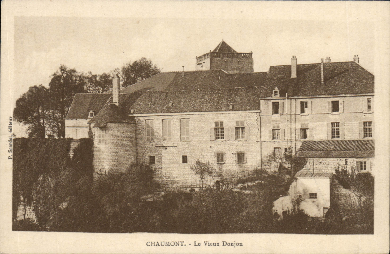 CPA Chaumont Le Vieux Danjon