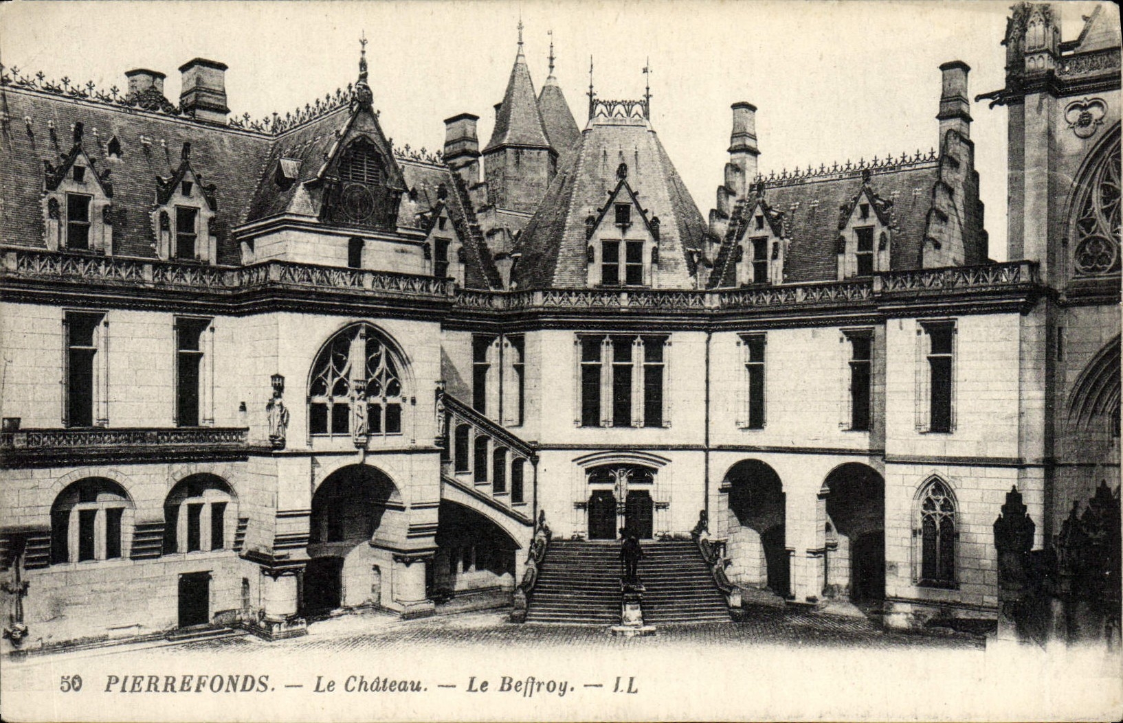 CPA Pierrefonds Le Chateau
