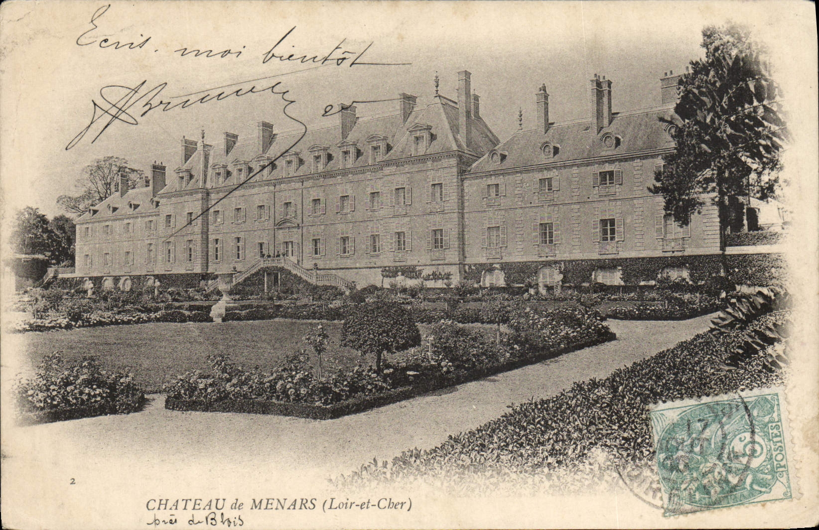 CPA Chateau de Menars 