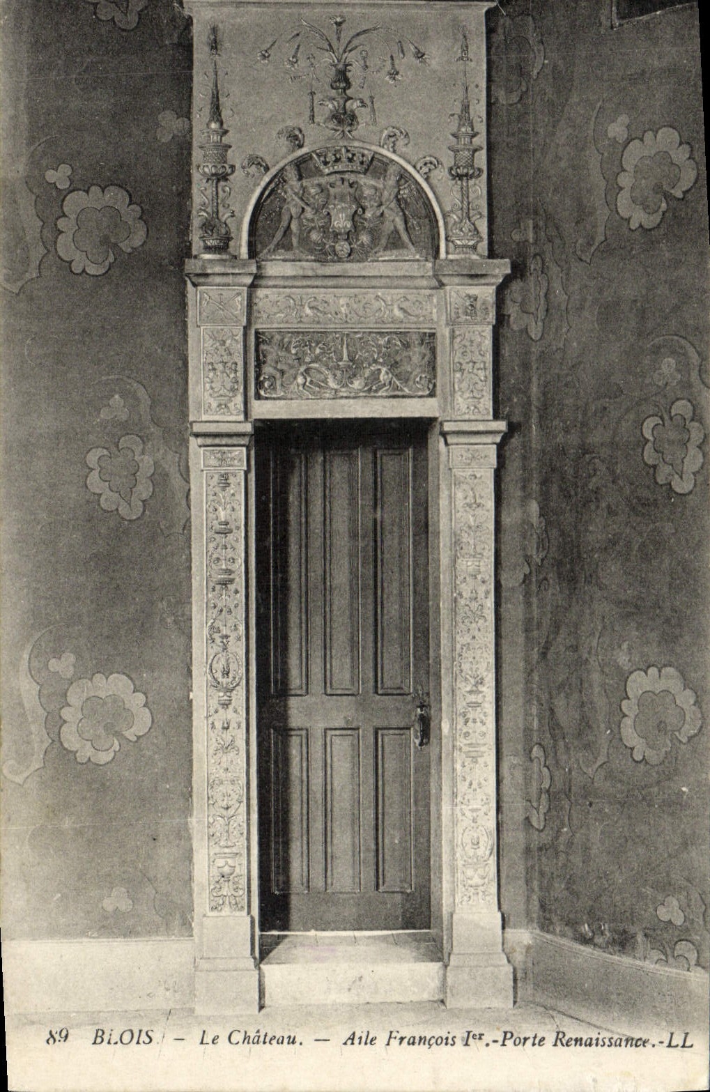 CPA Blois Le Chateau Aile Francois 1er Porte Renaissance