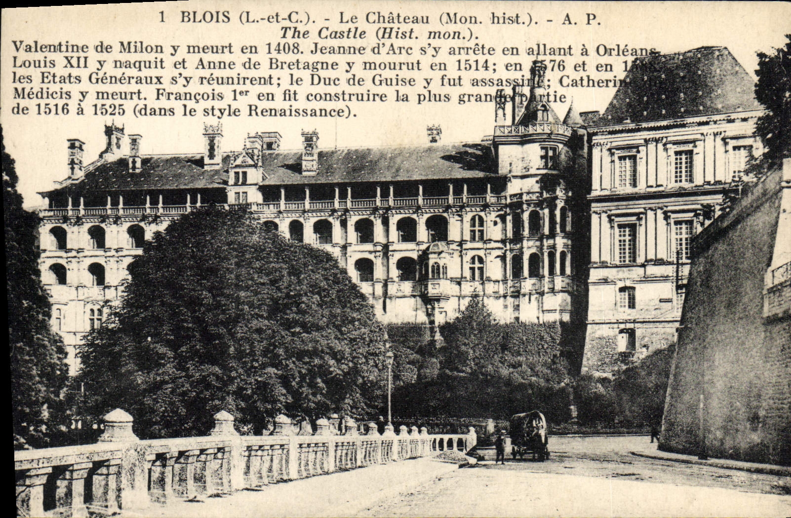 CPA Blois Le Chateau 