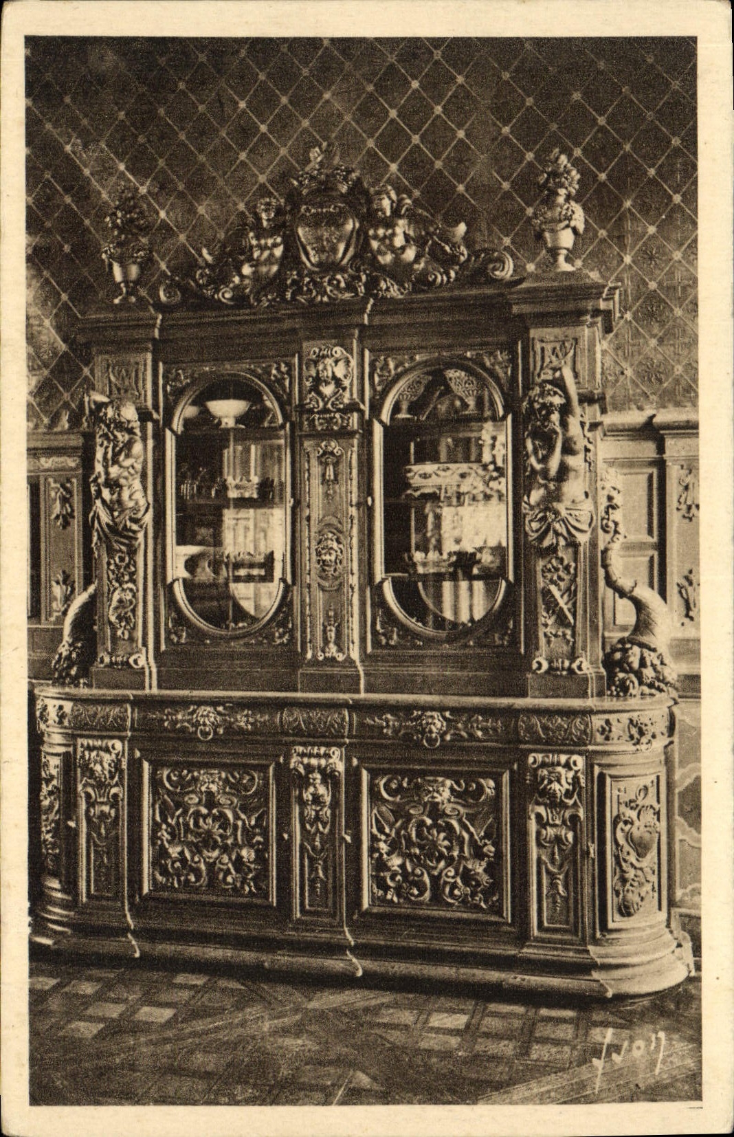 CPA Chateaux De La Loire Chateau de Cheverny Salle a Manger Le buffet