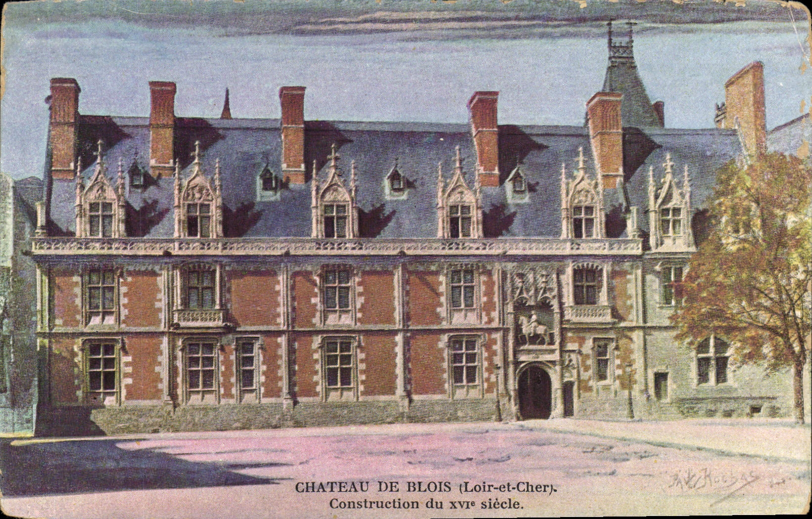 CPA Chateau De Blois 