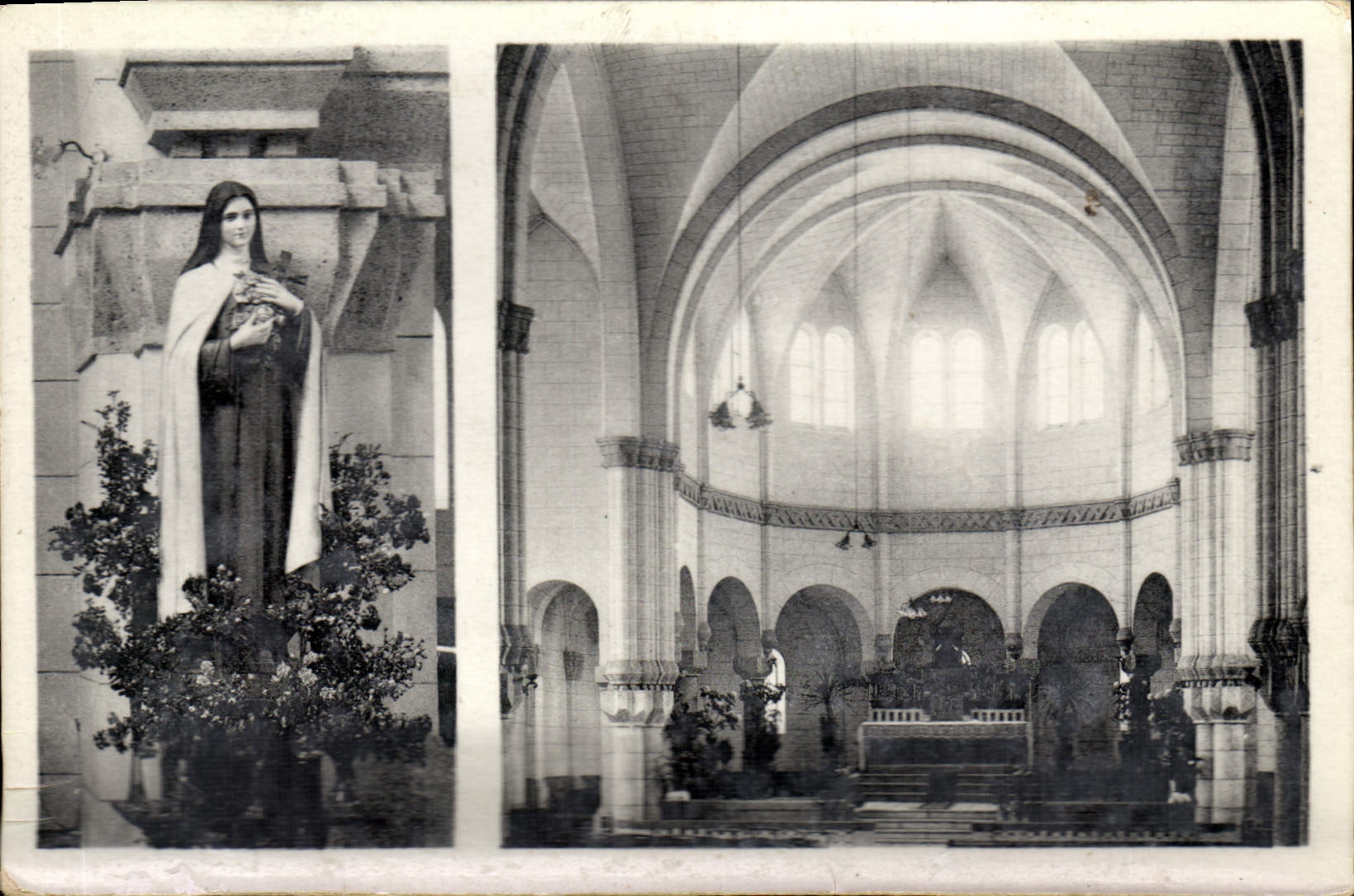 MODERN CARD Virgin Church