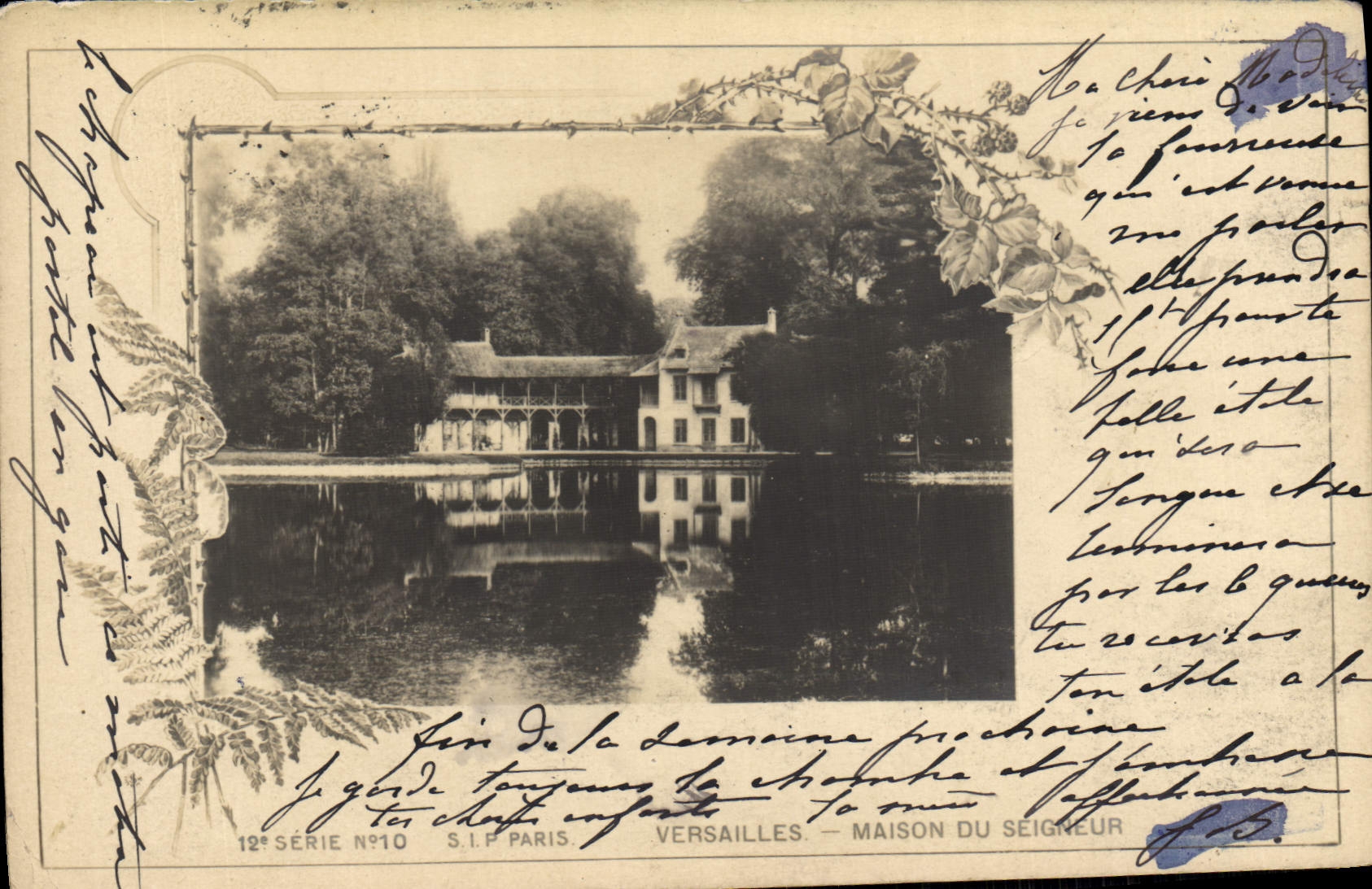 CPA Versailles Maison du Seigneur