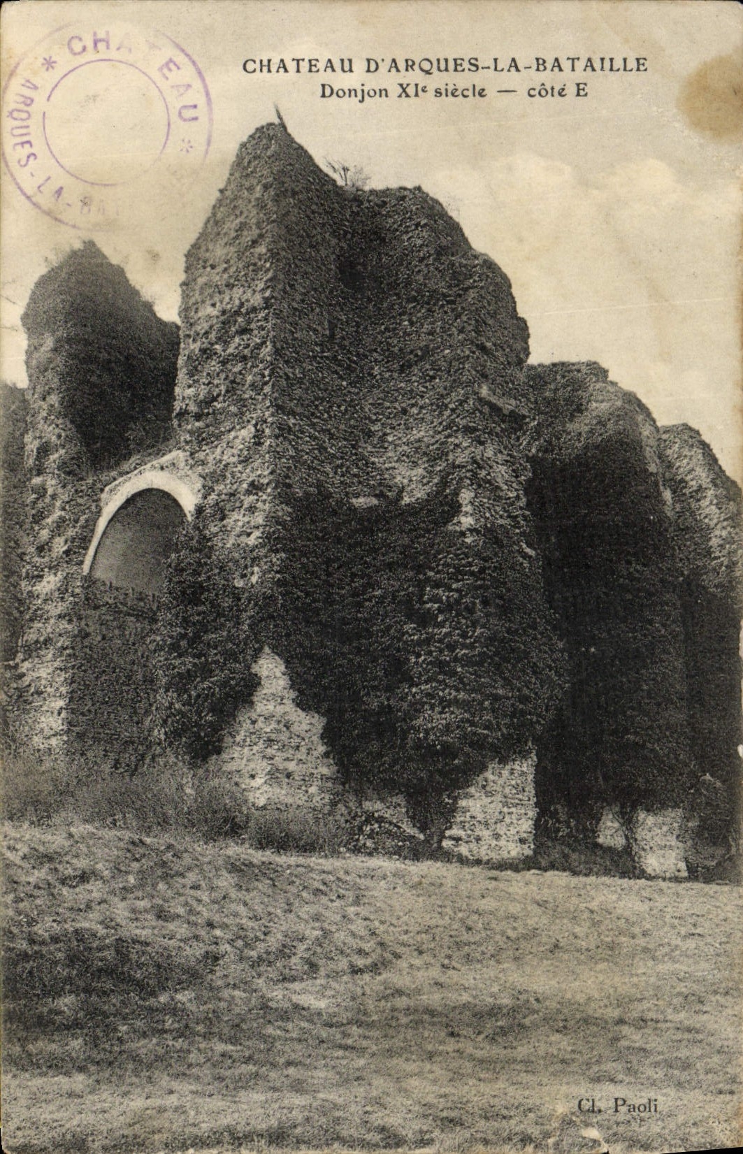 CPA Chateau D'Arques La Bataille Donjon