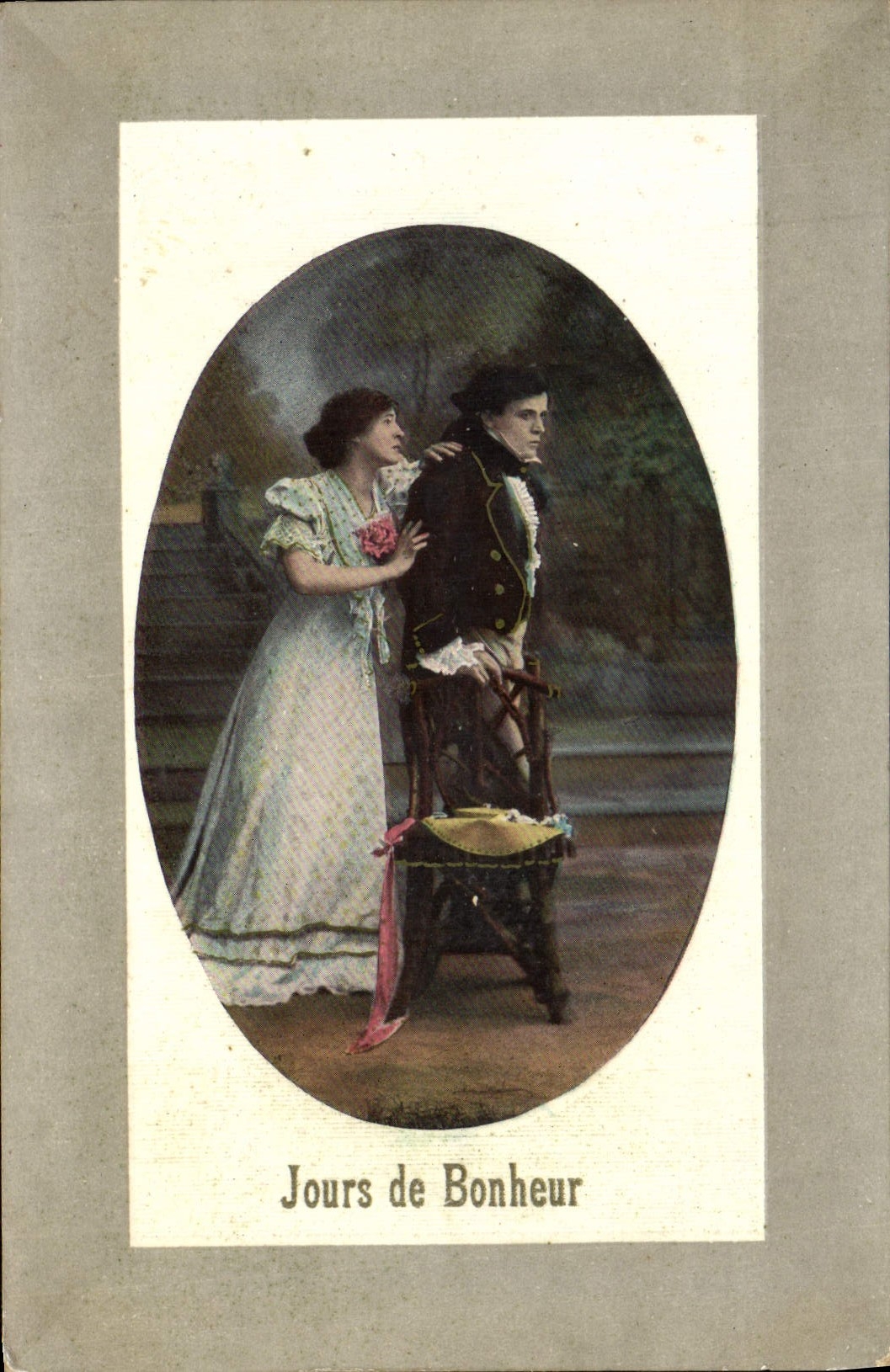 CPA Jours de Bonheur Femme