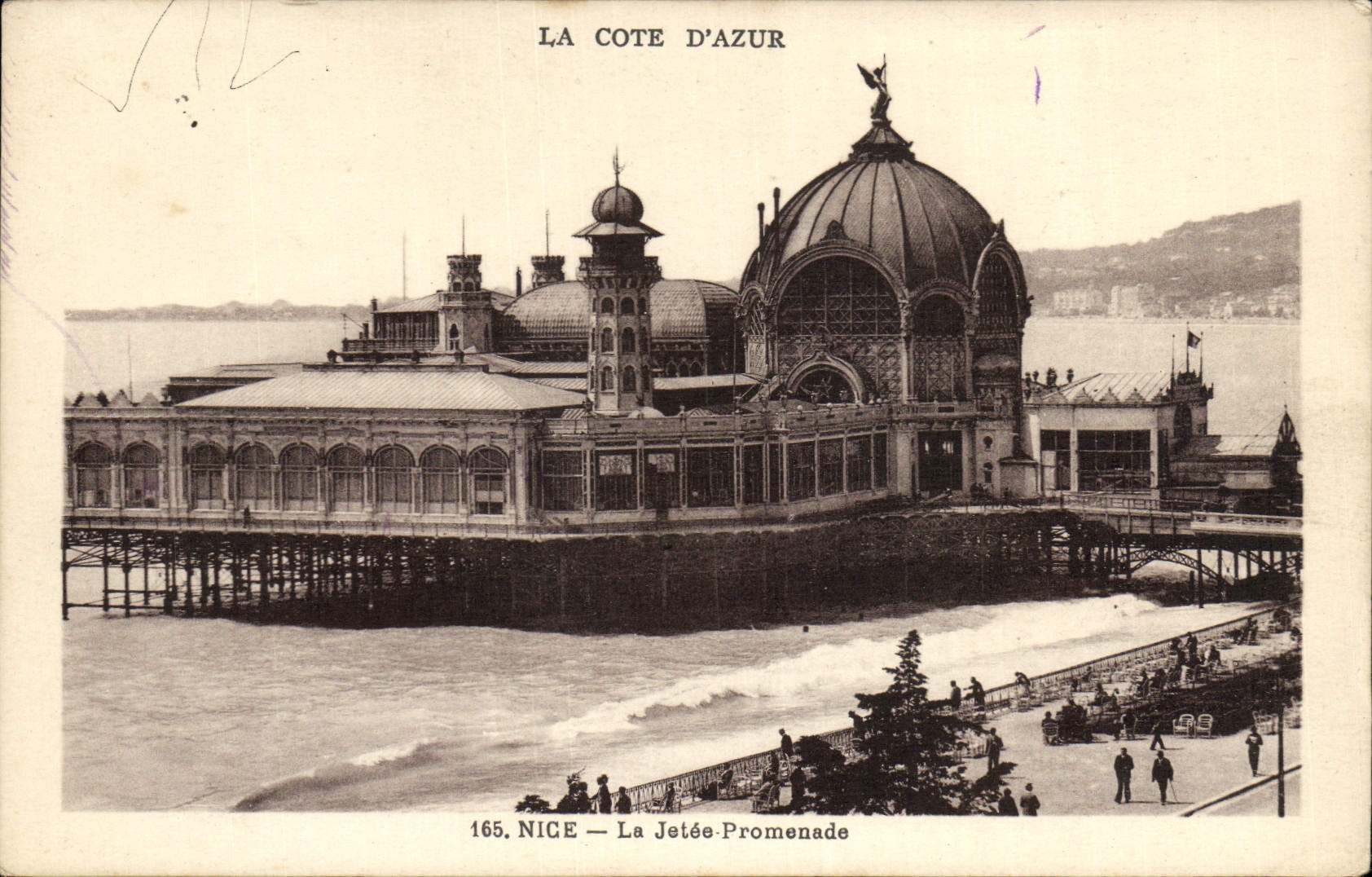 CPA Nice La Jetee Promenade