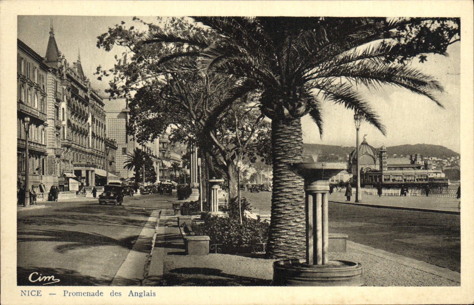 CPA Nice Promenade des Anglais