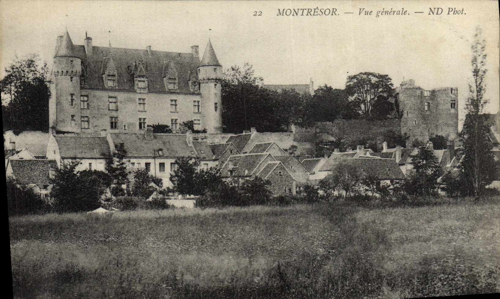 CPA Montresor Vue Generale
