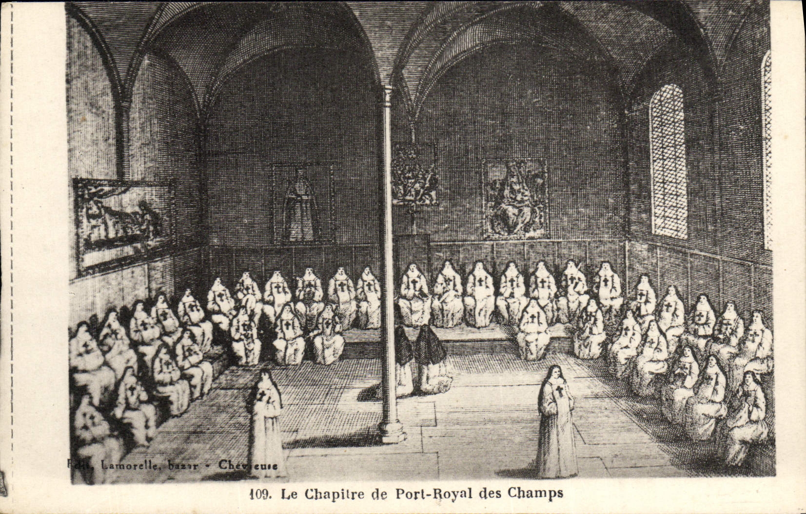 CPA Le Chapitre de Port Royal des Champs 