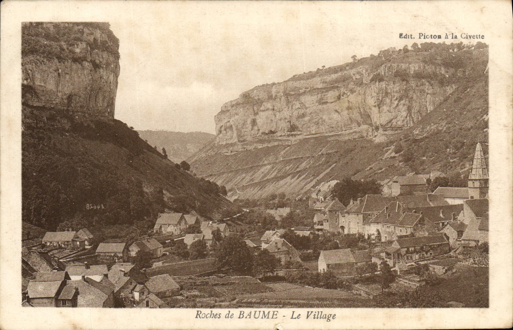 CPA Roche de Baume la Vallee