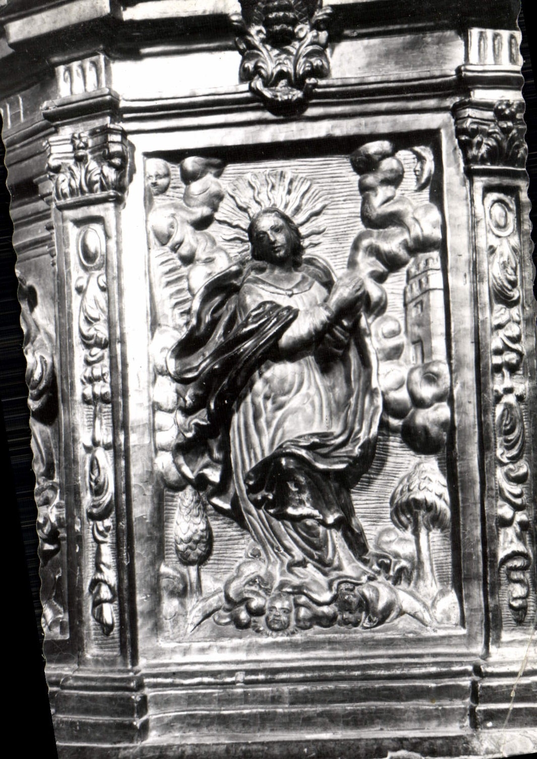 CPM Jaca Detalle Catedrale Pulpito