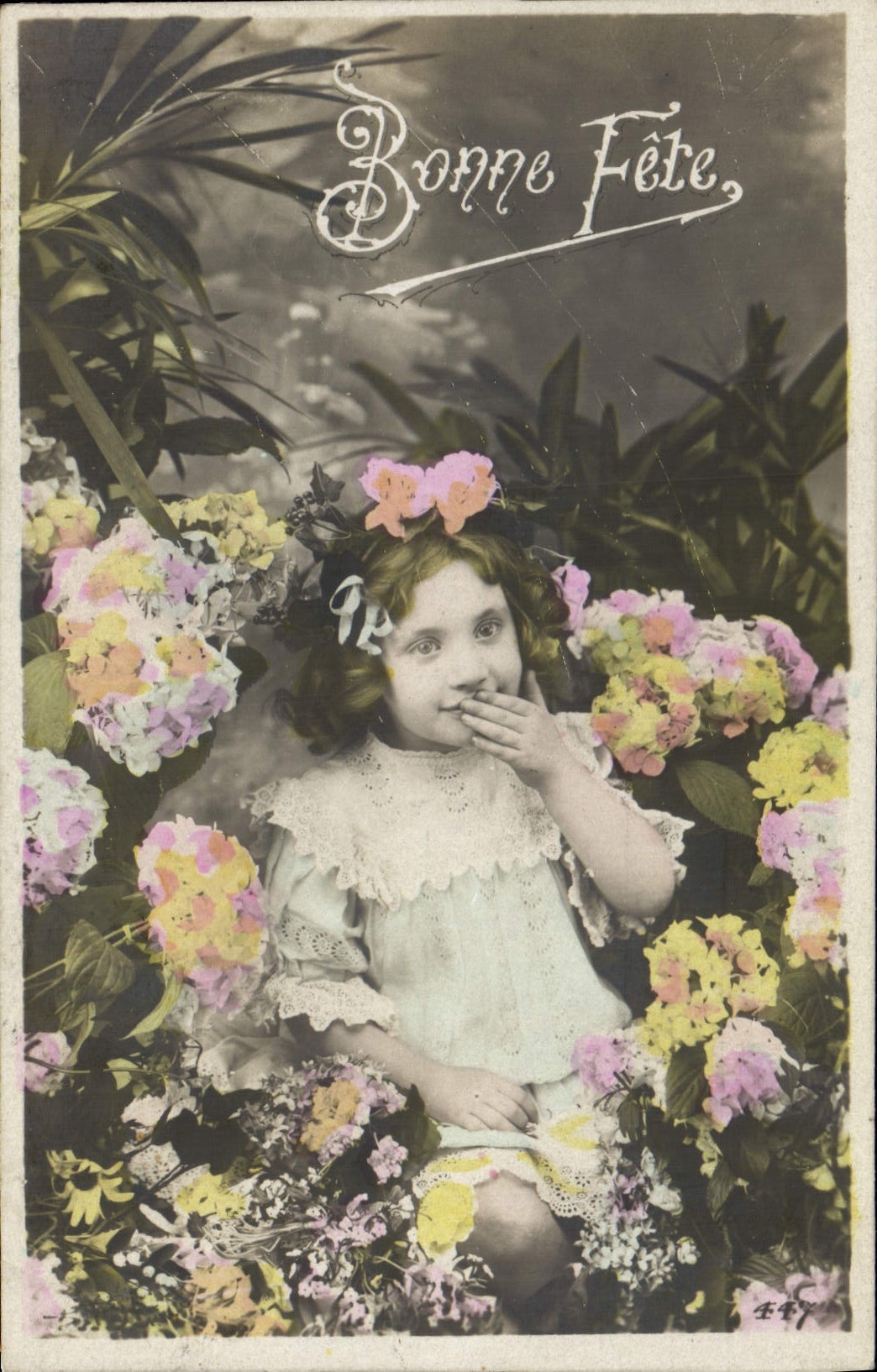 CPA Bonne Fete Enfant