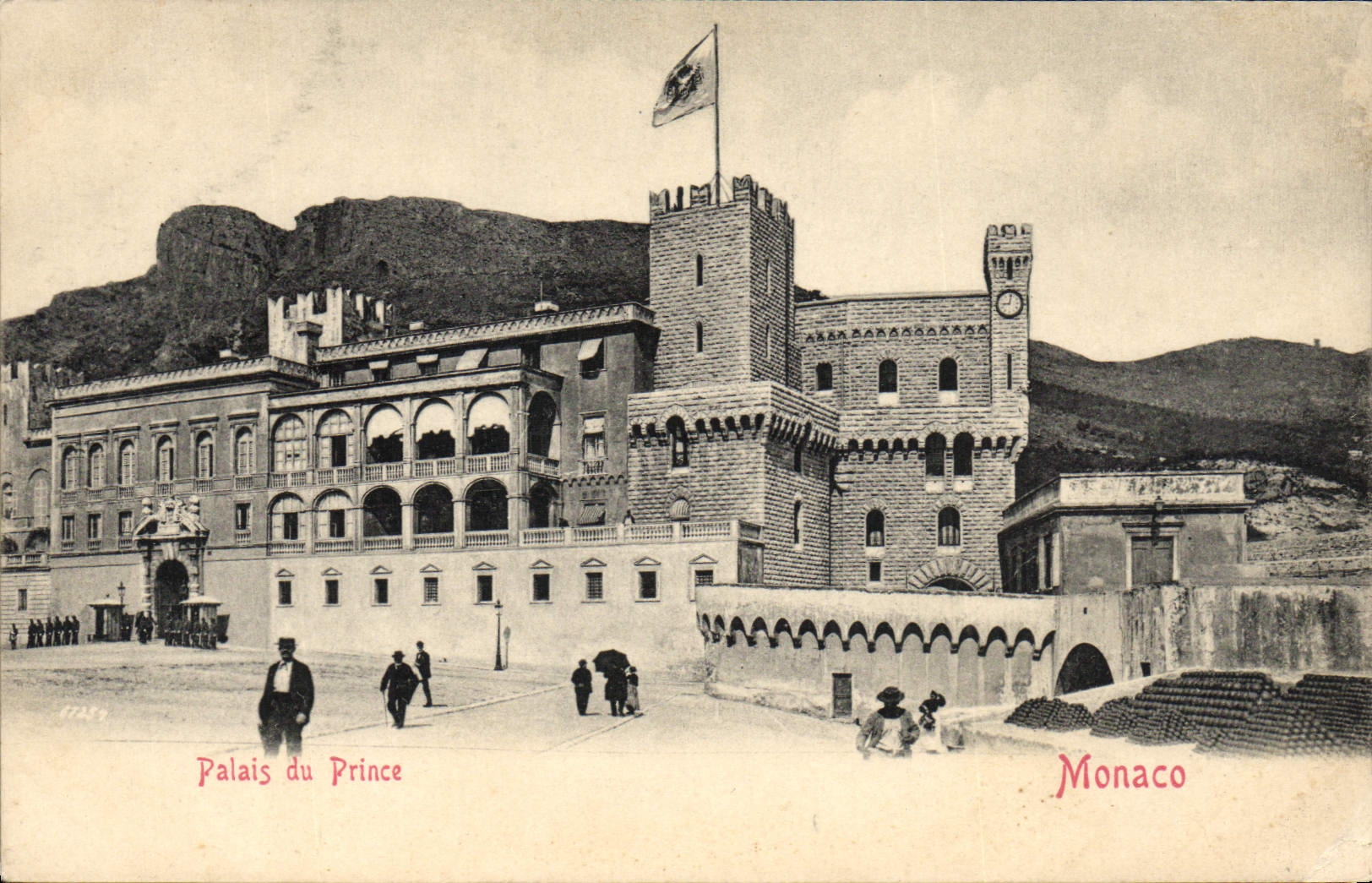 CPA Monaco Palais du Prince