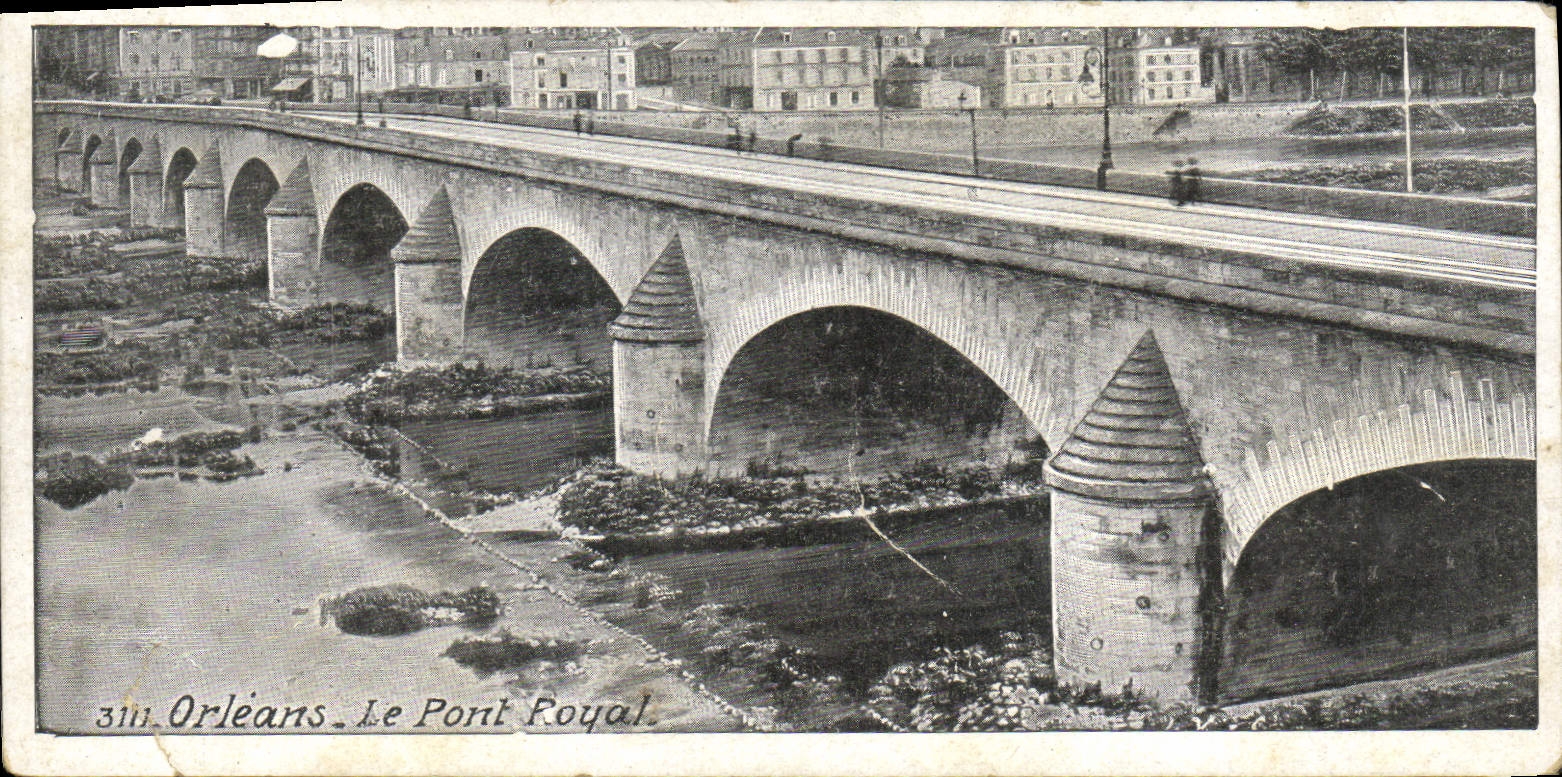 CPA Orleans Le pont royal
