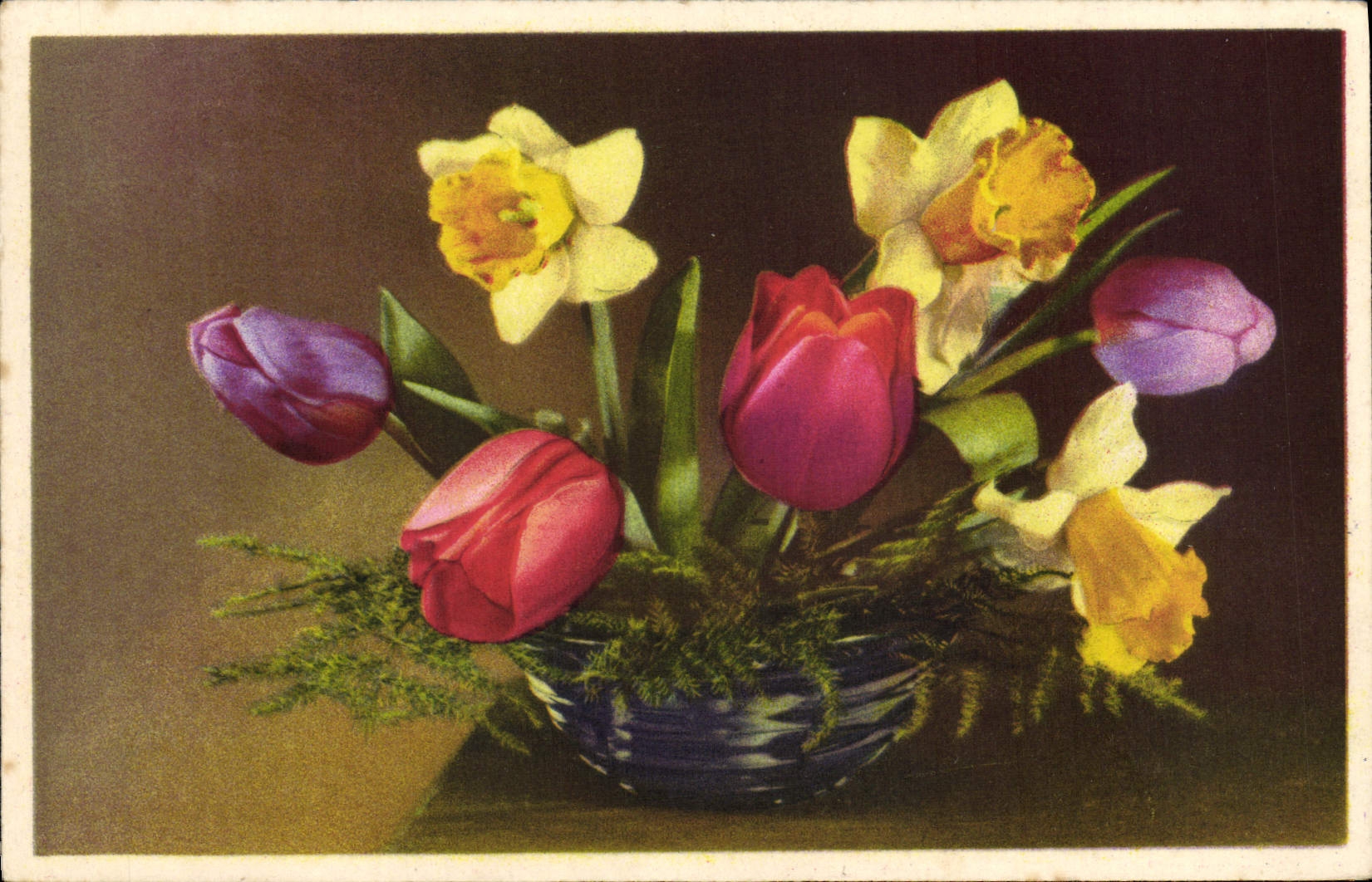 CPA Fanfaisie Fleurs 