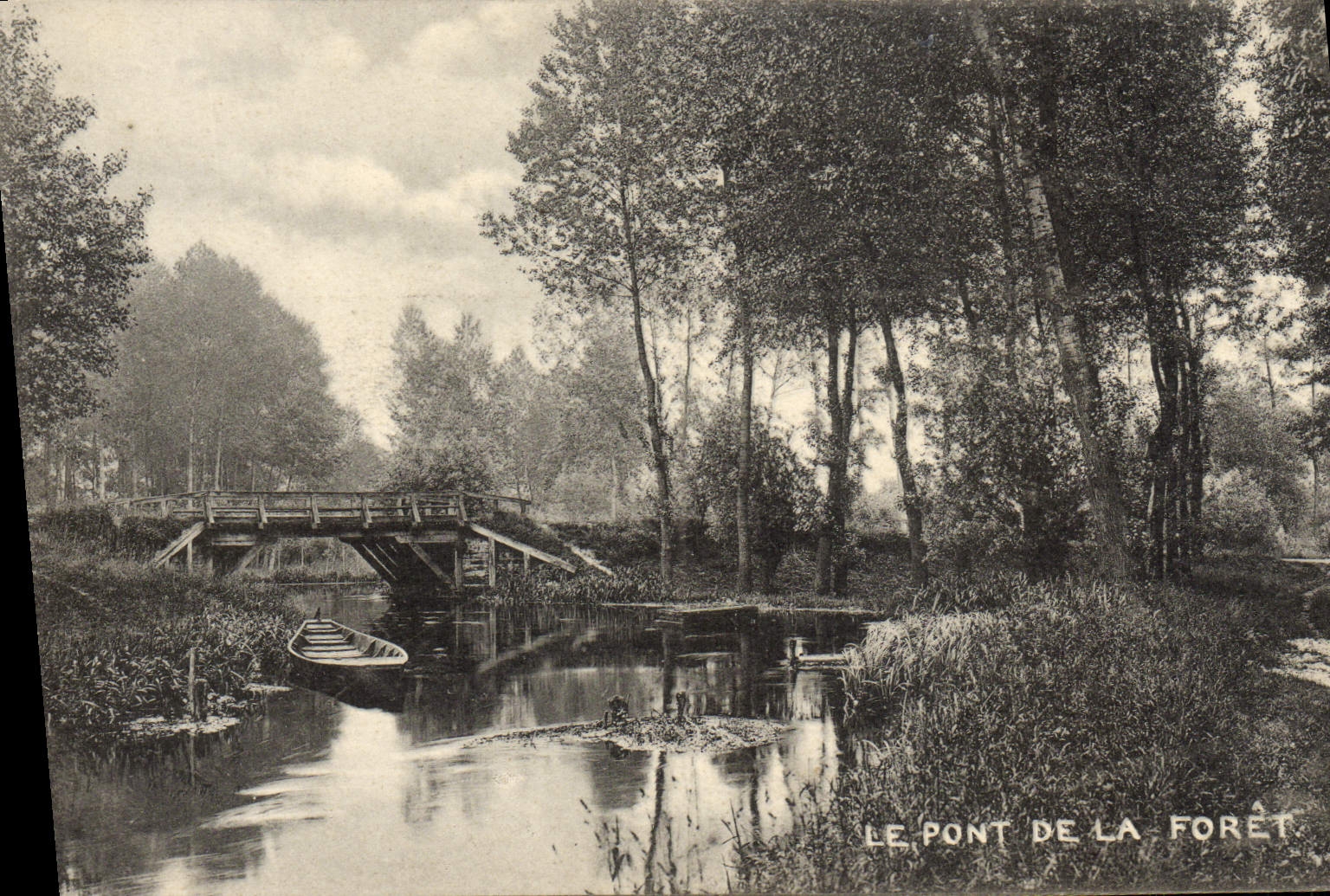 VINTAGE POSTCARD the Bridge Of the Drill