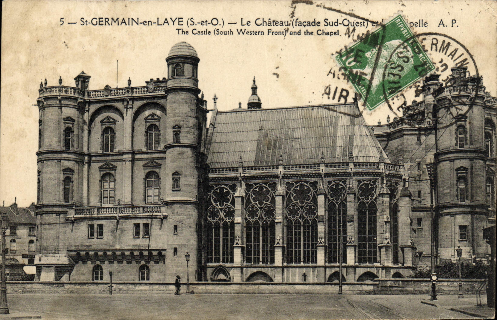 CPA St Germain en Laye Le Chateau