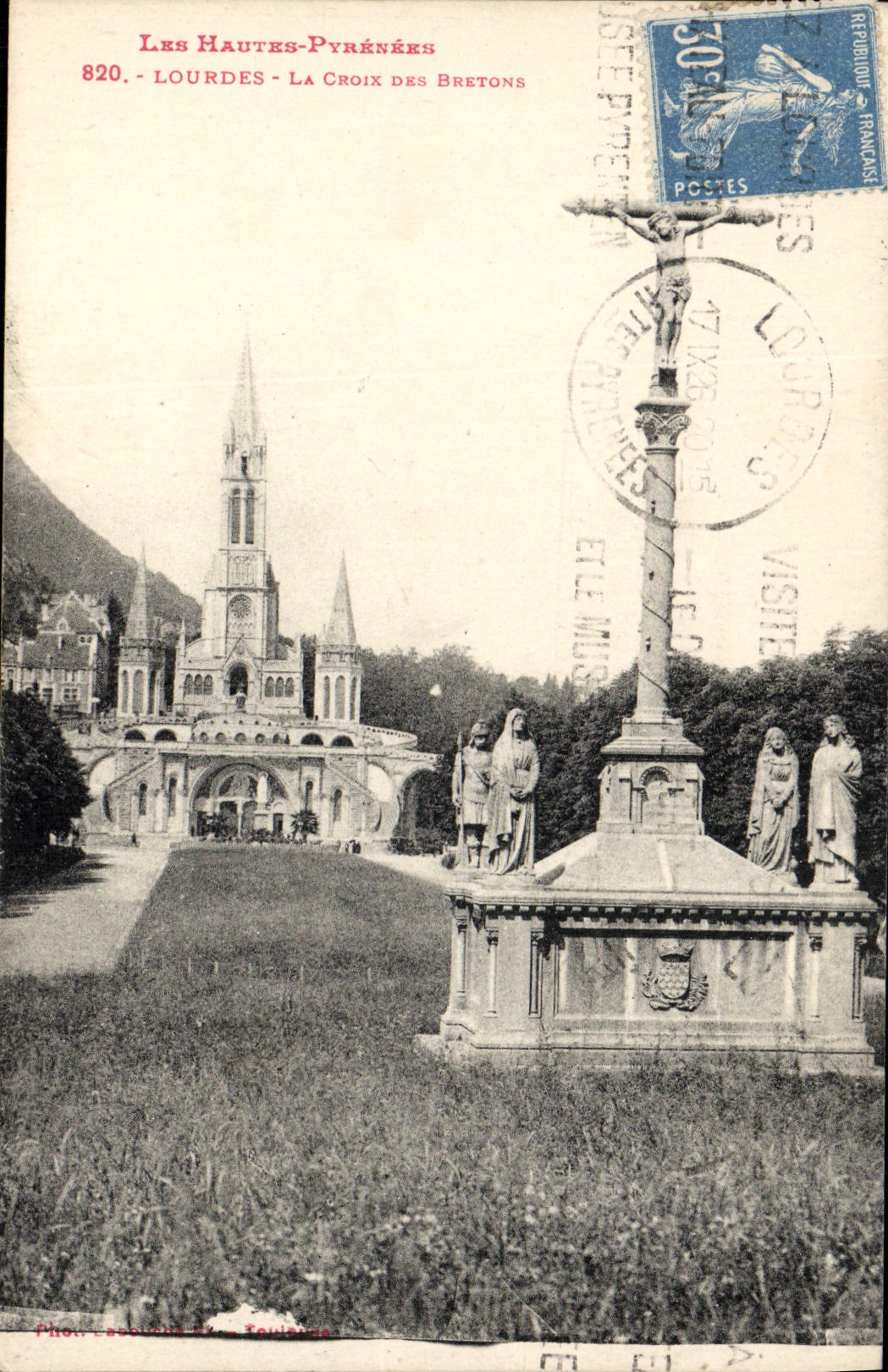 VINTAGE POSTCARD Heavy Groix Of the Breton ones