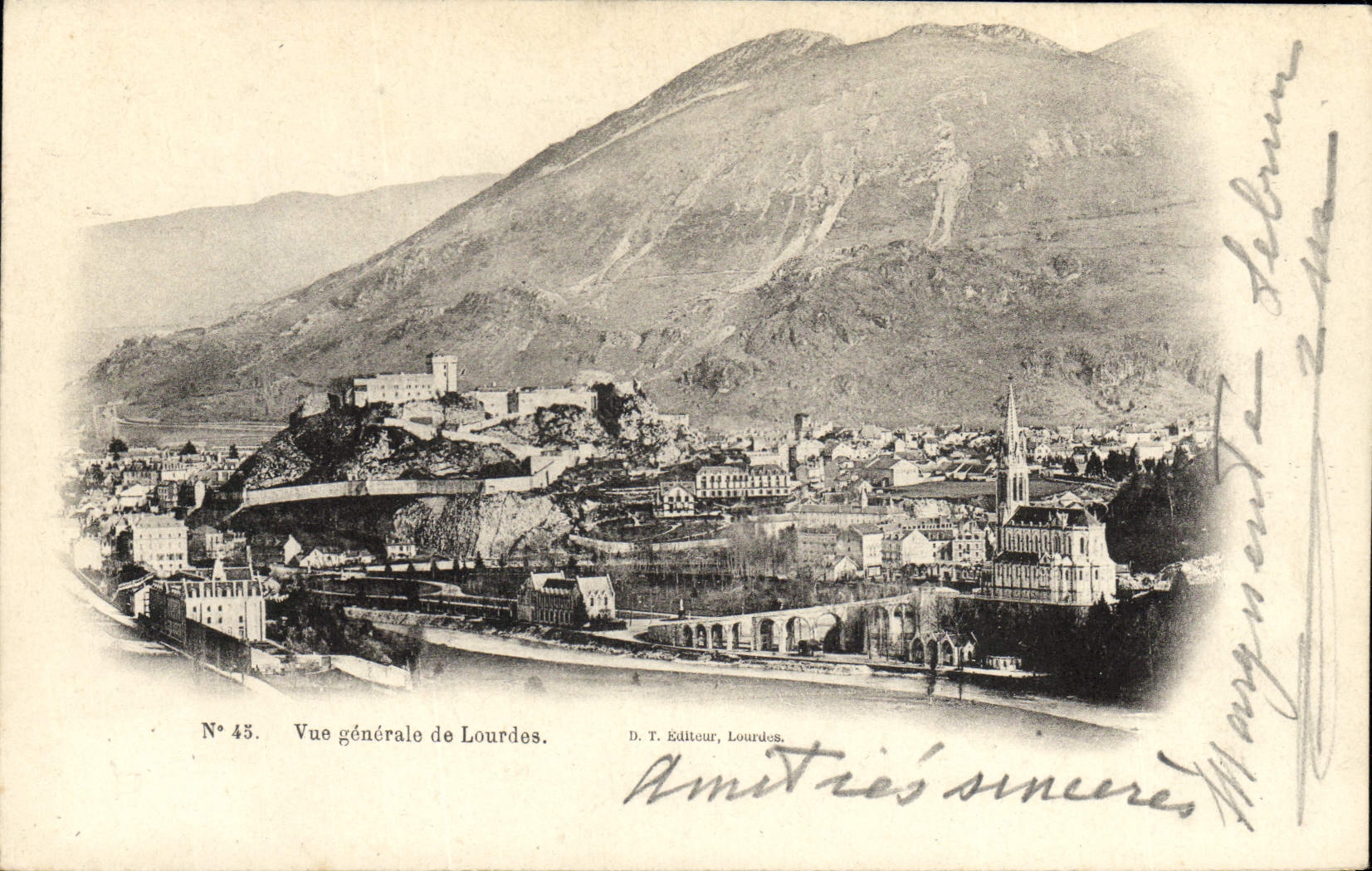 VINTAGE POSTCARD View Of Doors